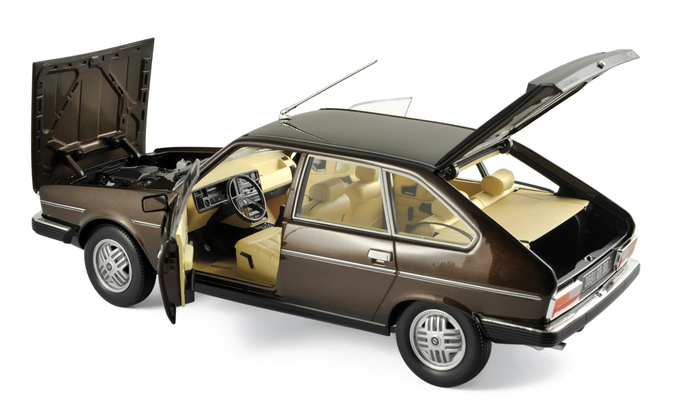 Renault 30 TX 1981 Brun bronze métallisé 1/18 - Image 2