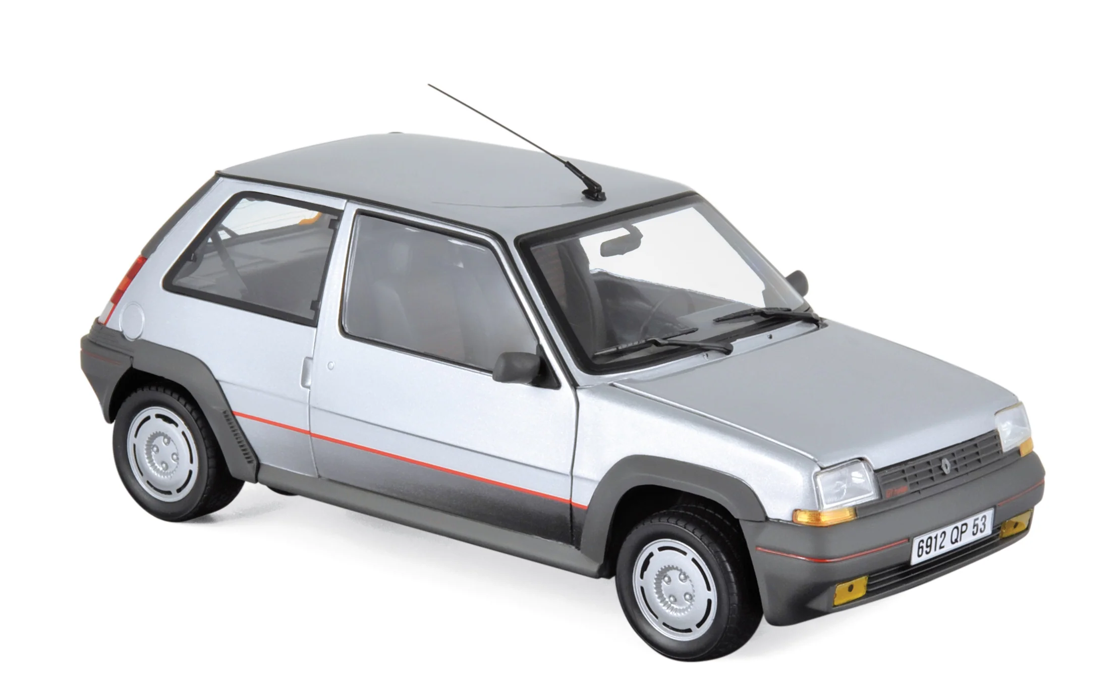 Renault Supercinq GT Turbo 1985 Argent 1/18