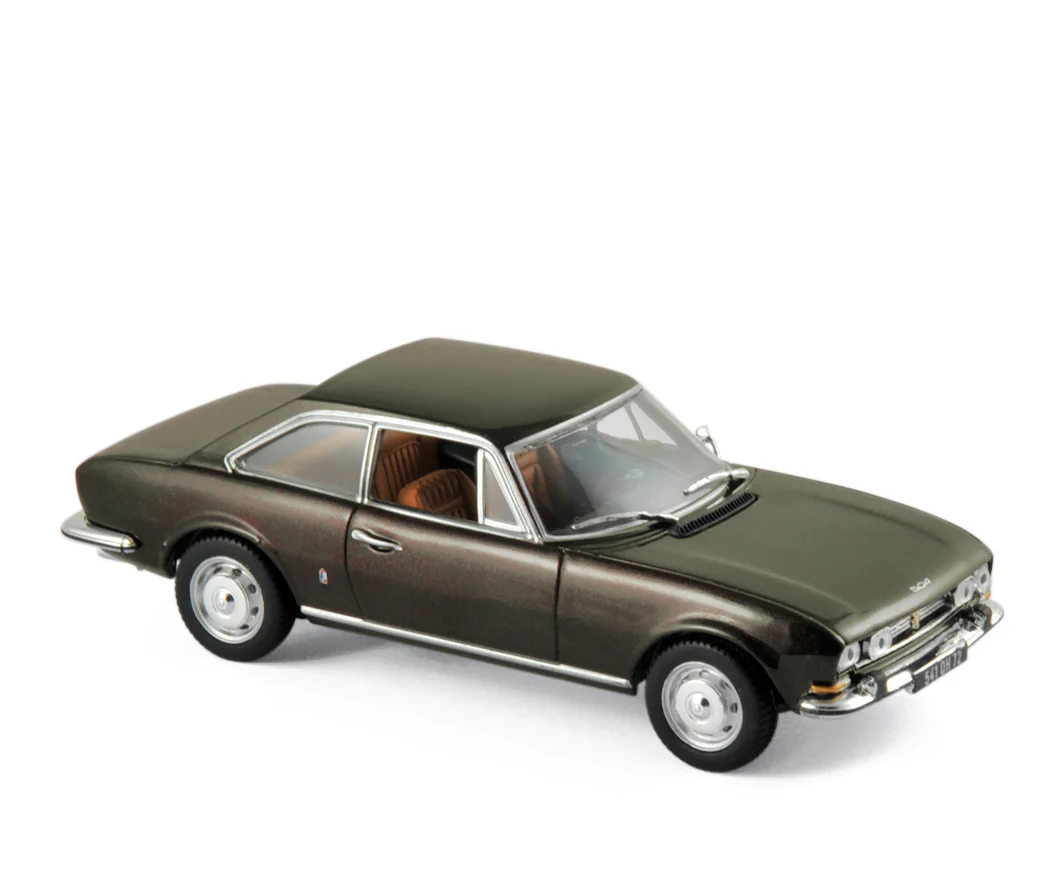 Peugeot 504 Coupé 1969 Marron métallisé 1/43