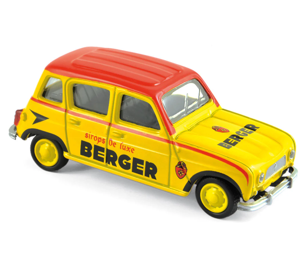 Renault 4L 1964 Cycliste - Berger 1/64