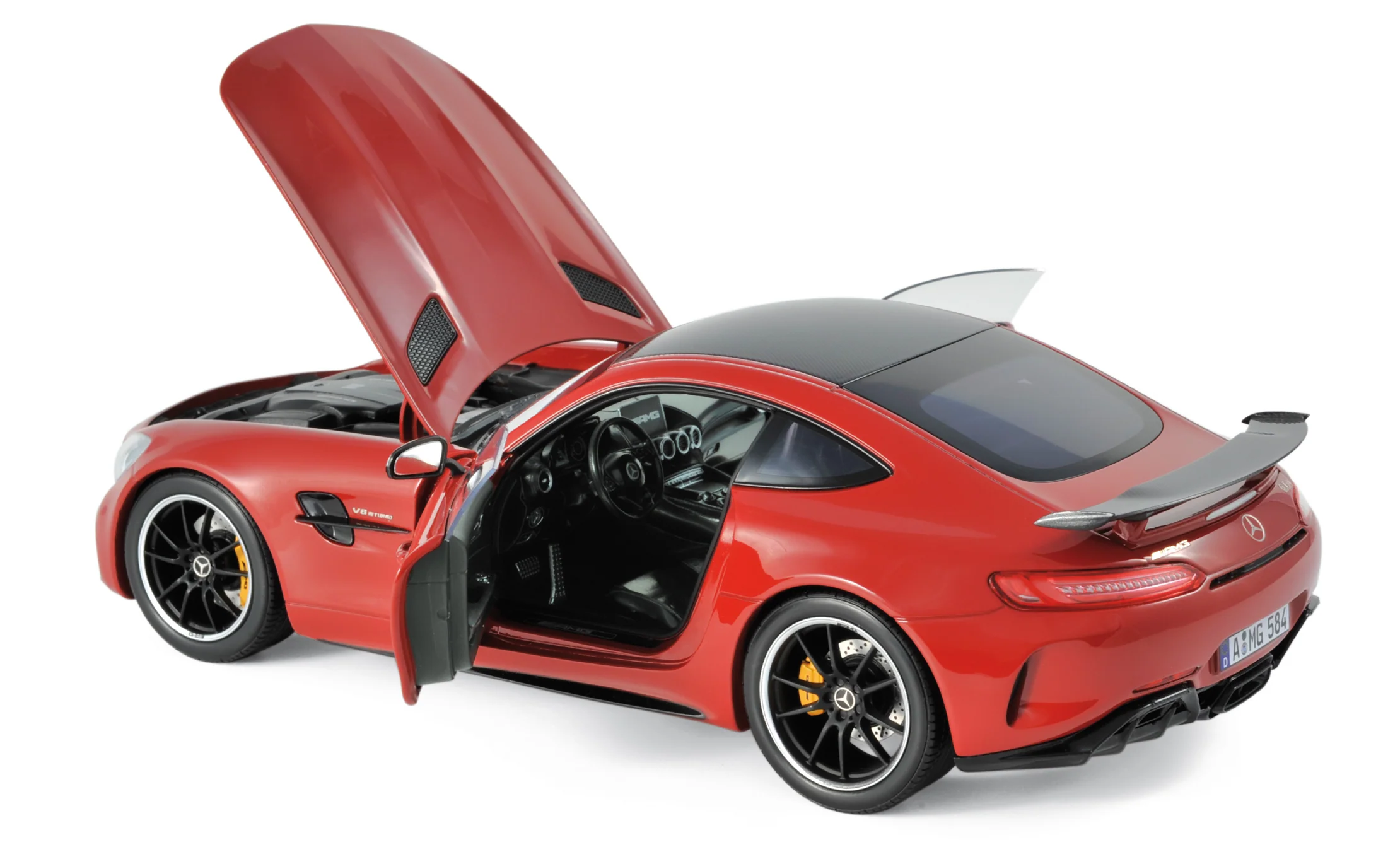 Mercedes-AMG GT R 2018 Rouge 1/18 - Image 2