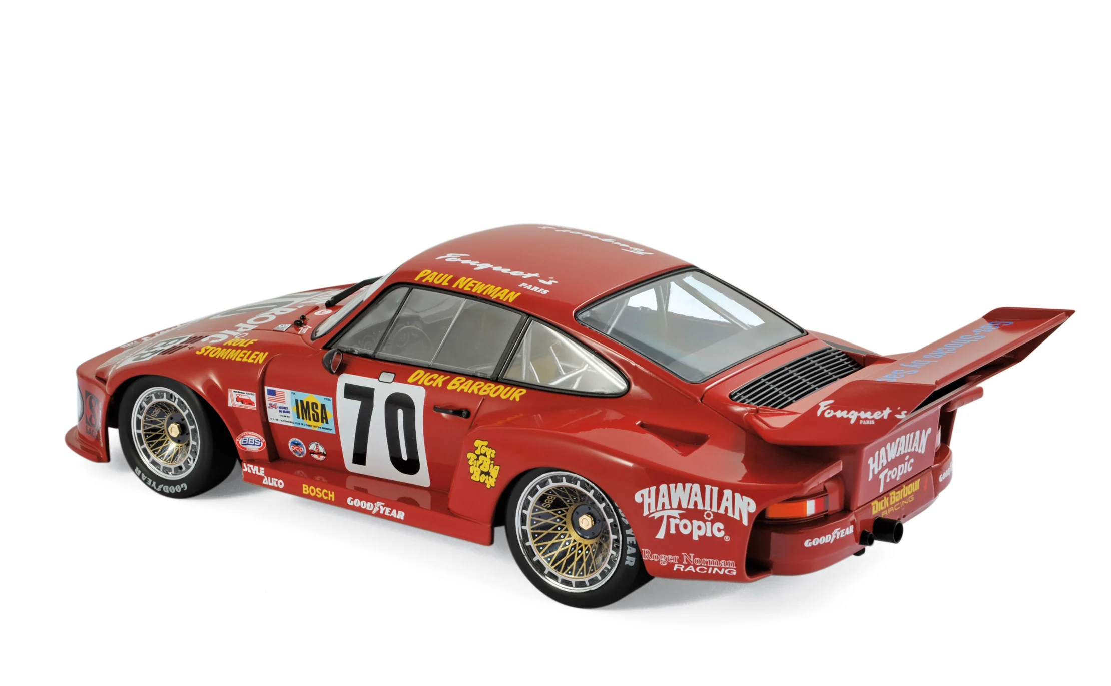 Porsche 935 1979 24H Le Mans 70 Newman/Barbour/Stommelen 1/18 - Image 2