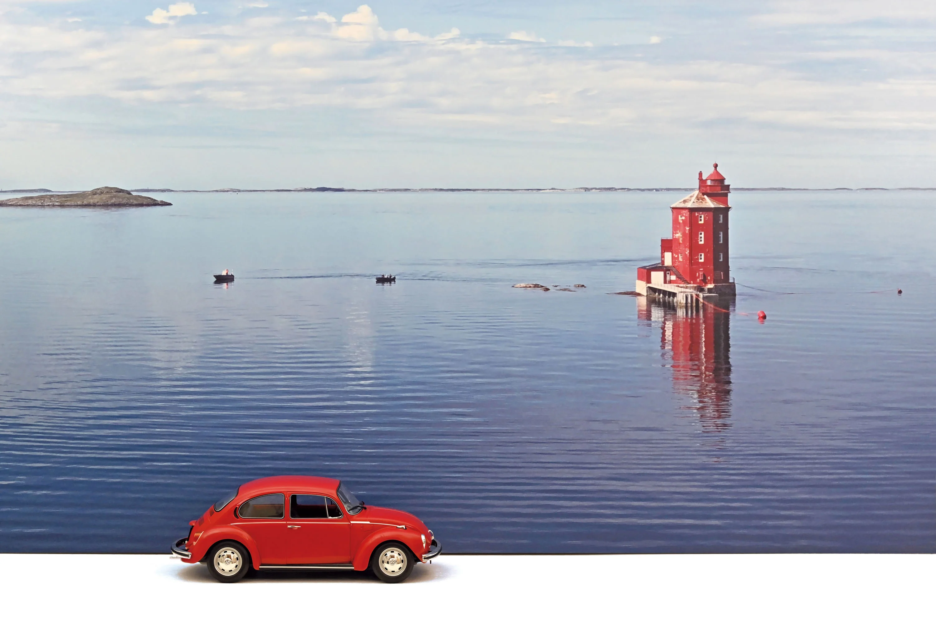 VW 1303 1972 Rouge 1/18 - Image 3