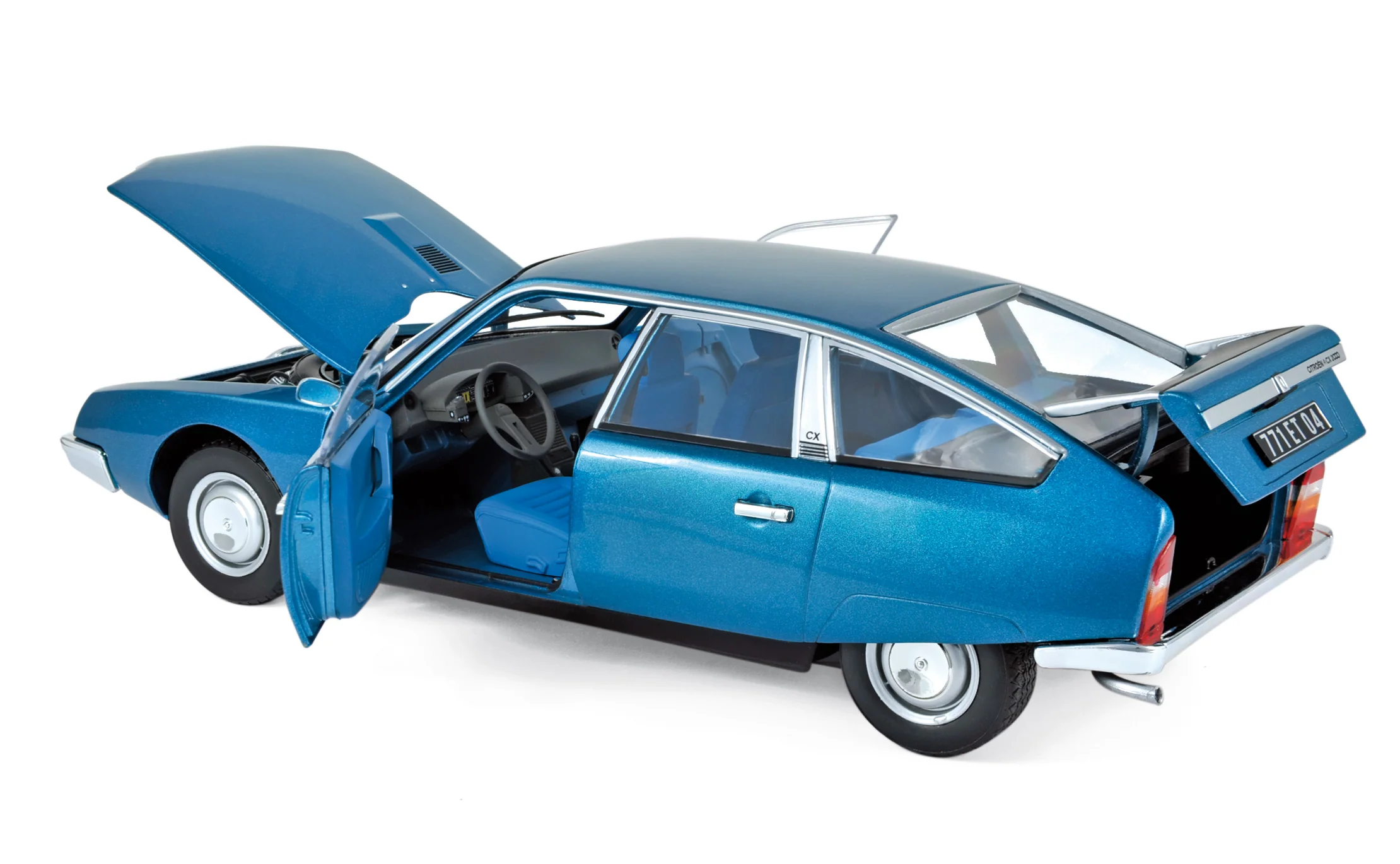 Citroën CX 2000 1974 Bleu Delta 1/18 - Image 2
