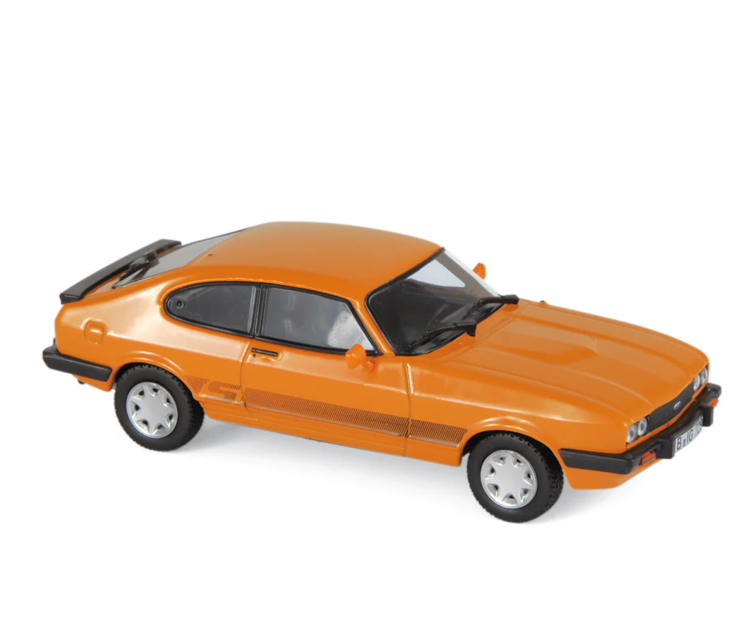 Ford Capri S 1986 Orange 1/43