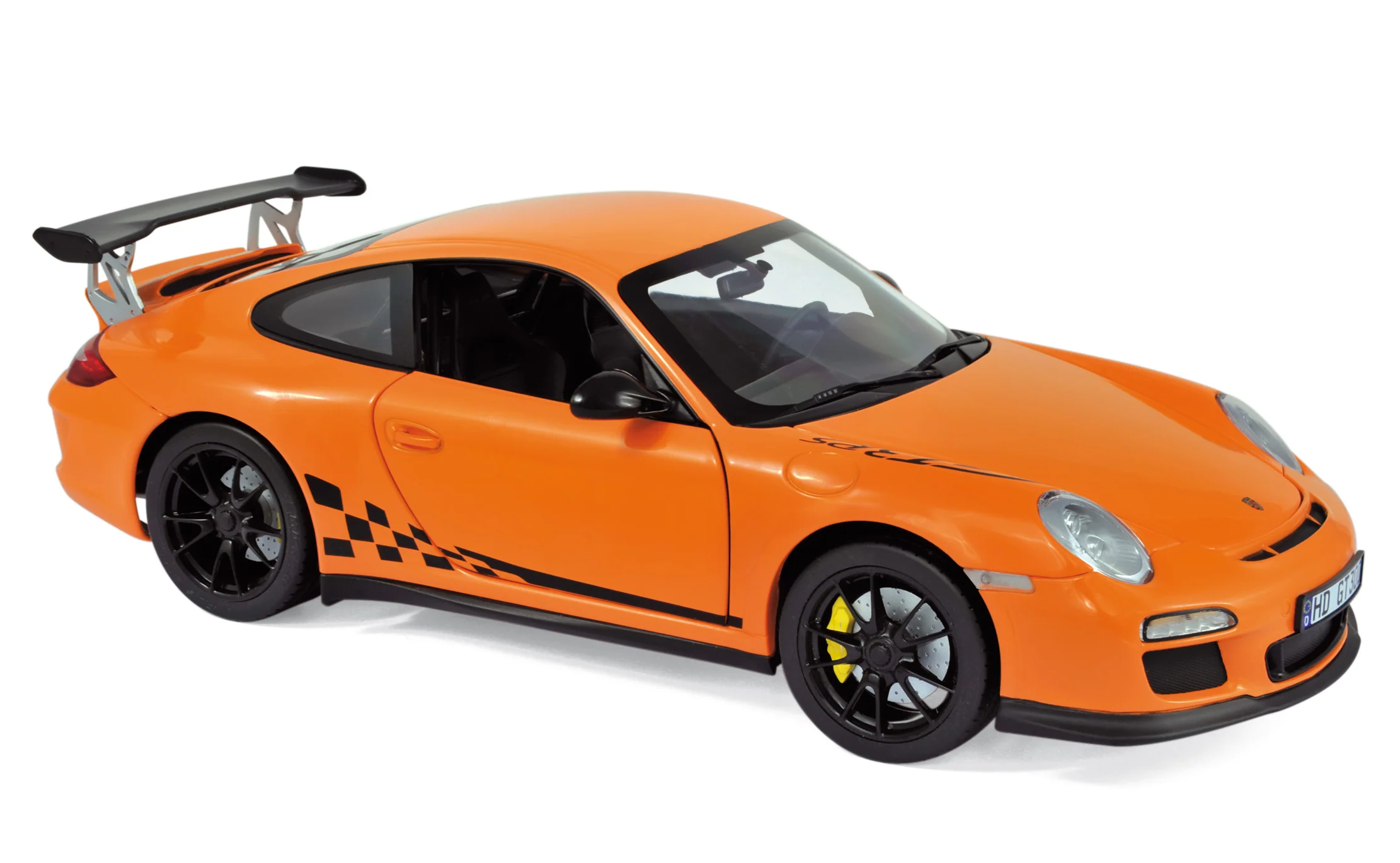Porsche 911 GT3 RS 2009 Orange 1/18