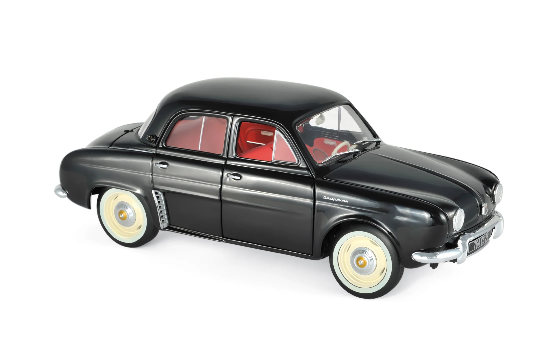 Renault Dauphine 1958 Noir 1/18