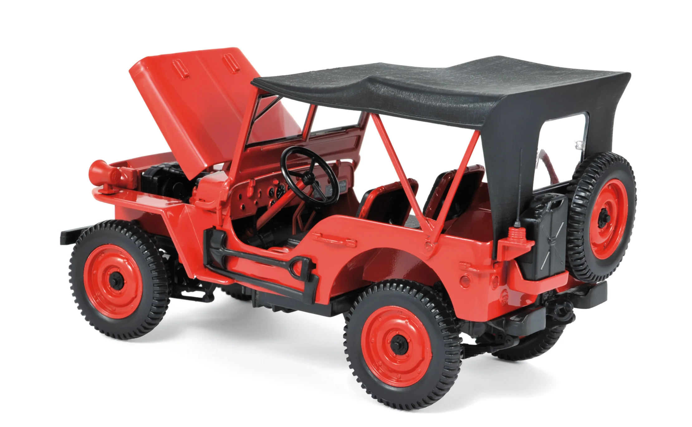 Jeep 1942 Rouge 1/18 - Image 2