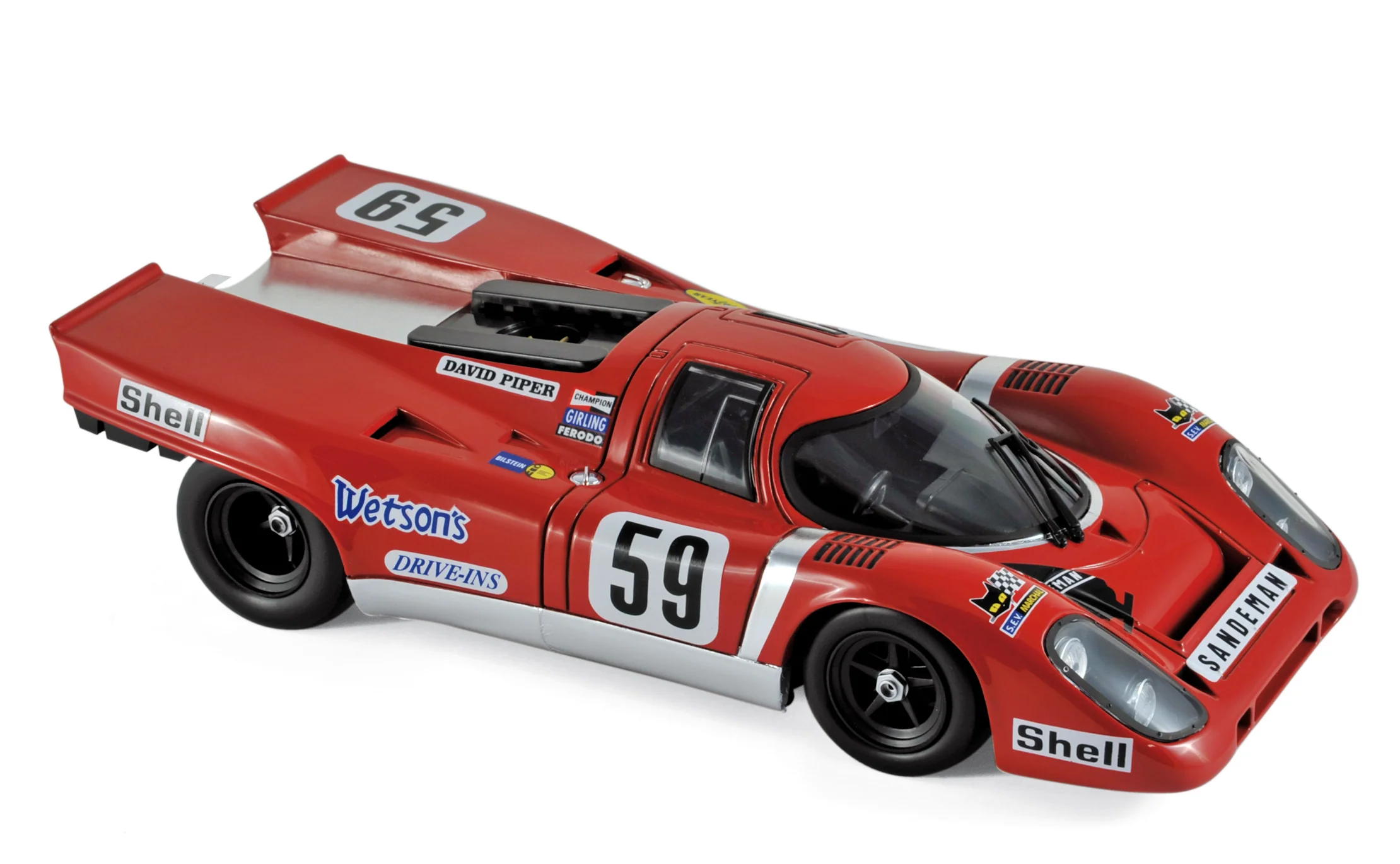 Porsche 917K 1970 Hockenheim 59 D. Piper 1/18 - Image 2