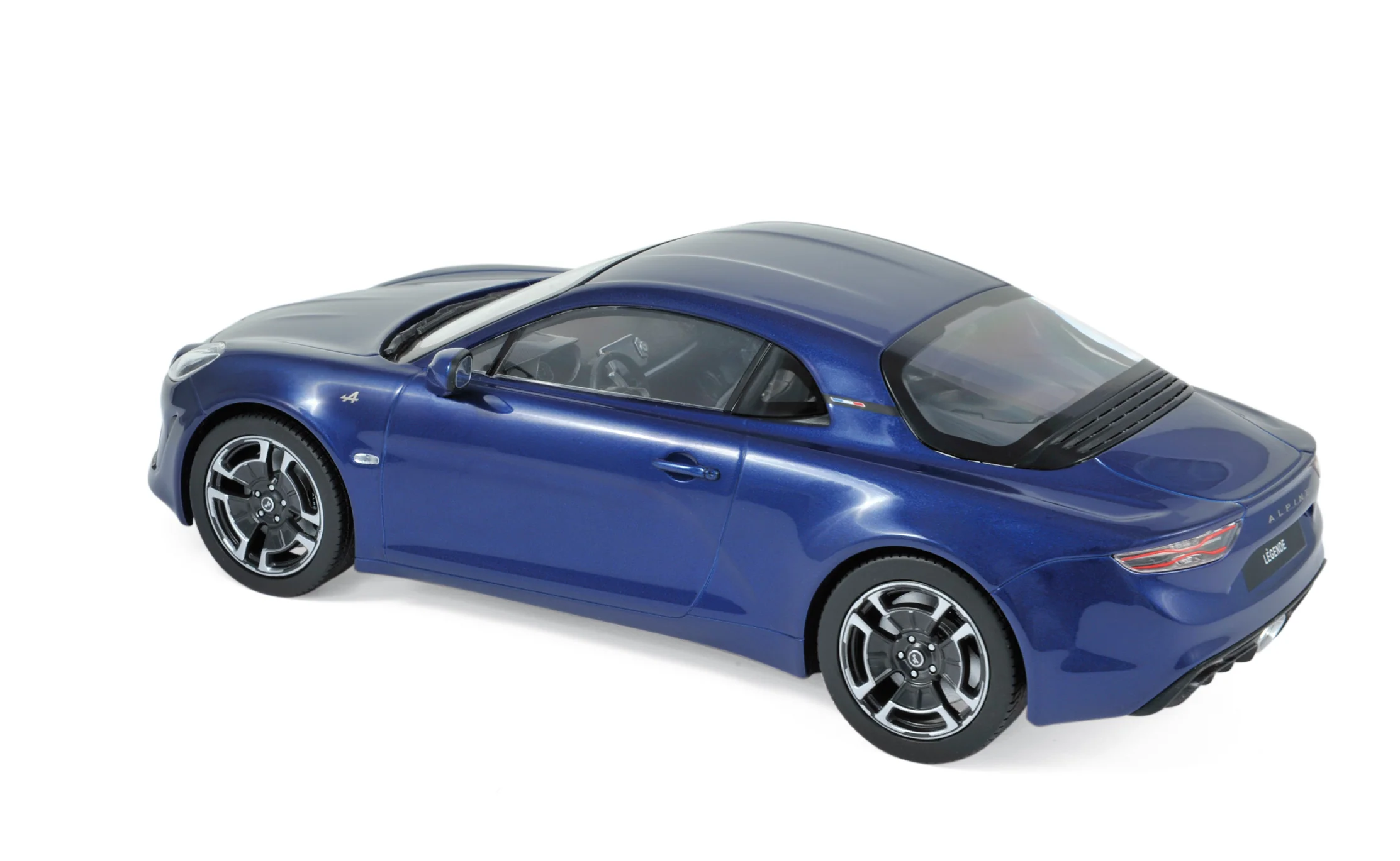 Alpine A110 Légende 2018 Abysse Bleu 1/18 - Image 2