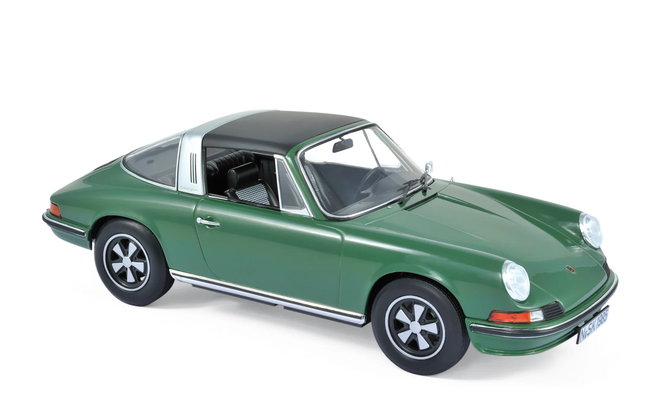 Porsche 911 S Targa 1973 Vert 1/18