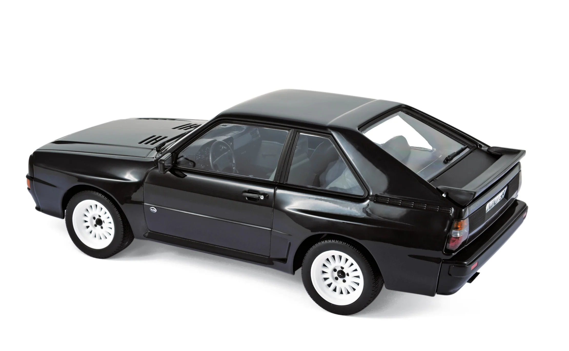 Audi Sport Quattro 1985 Noir 1/18 - Image 2
