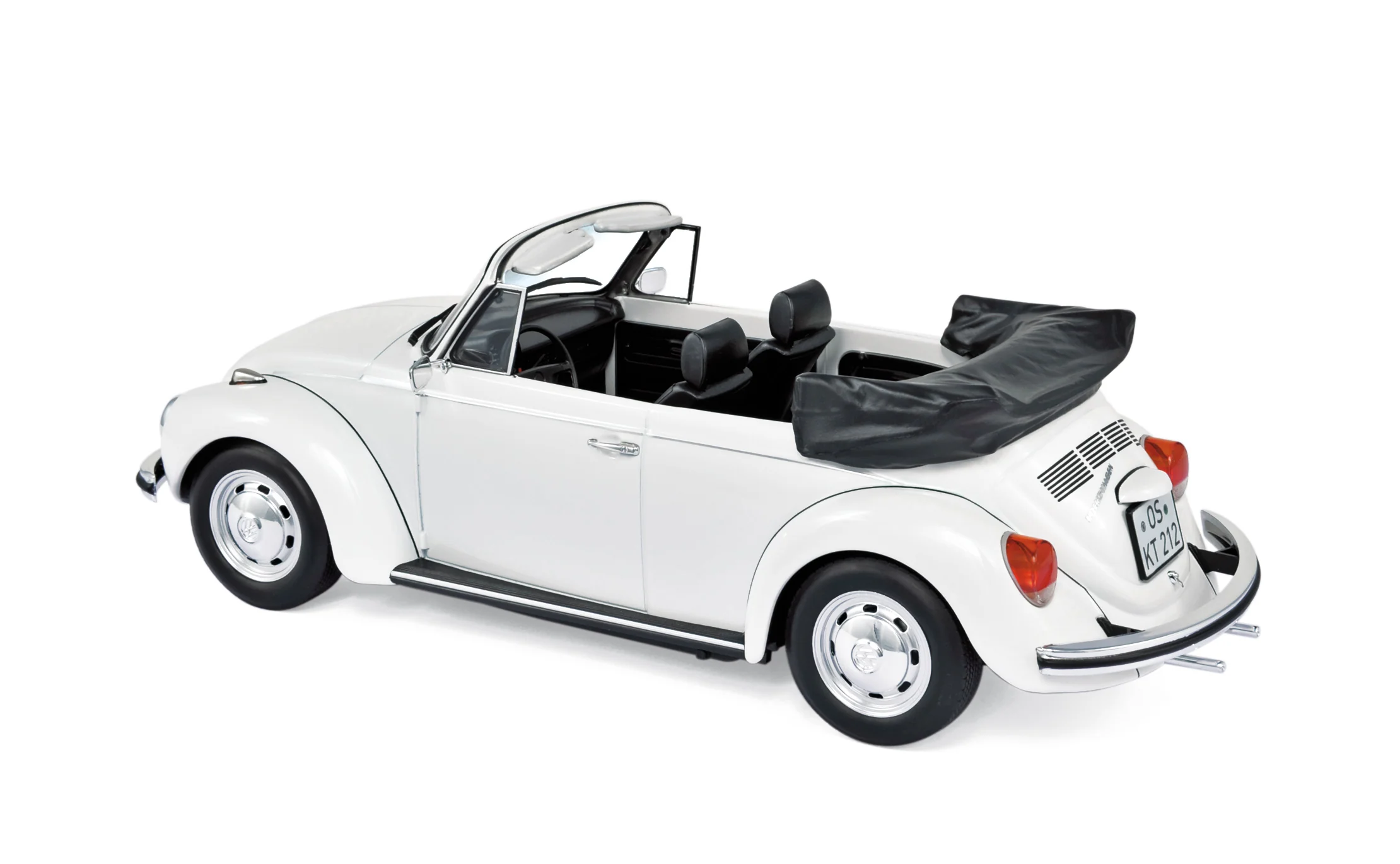 VW 1303 Cabriolet 1972 Blanc 1/18 - Image 2