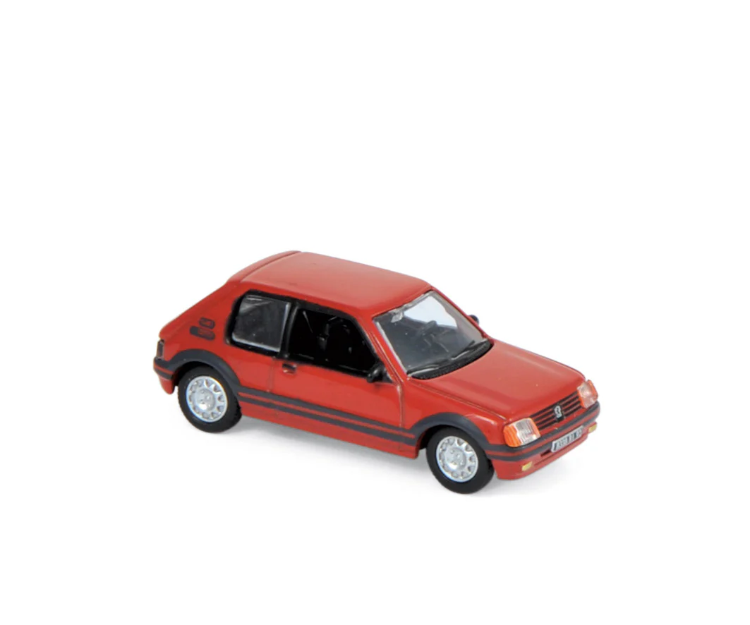 Peugeot 205 GTi 1.9 1987 Rouge Vallelunga 1/87