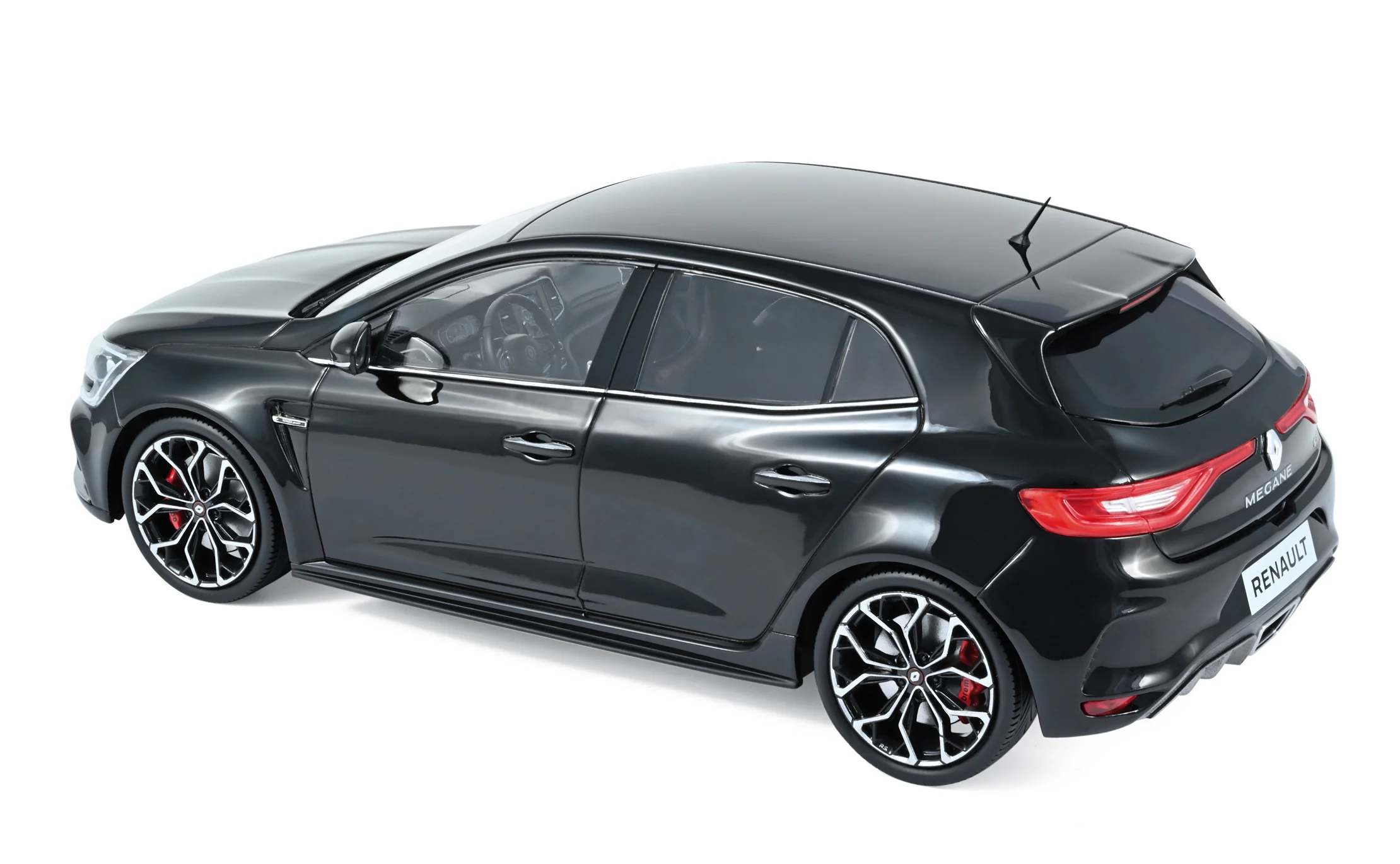 Renault Mégane R.S. 2017 Noir 1/18 - Image 2