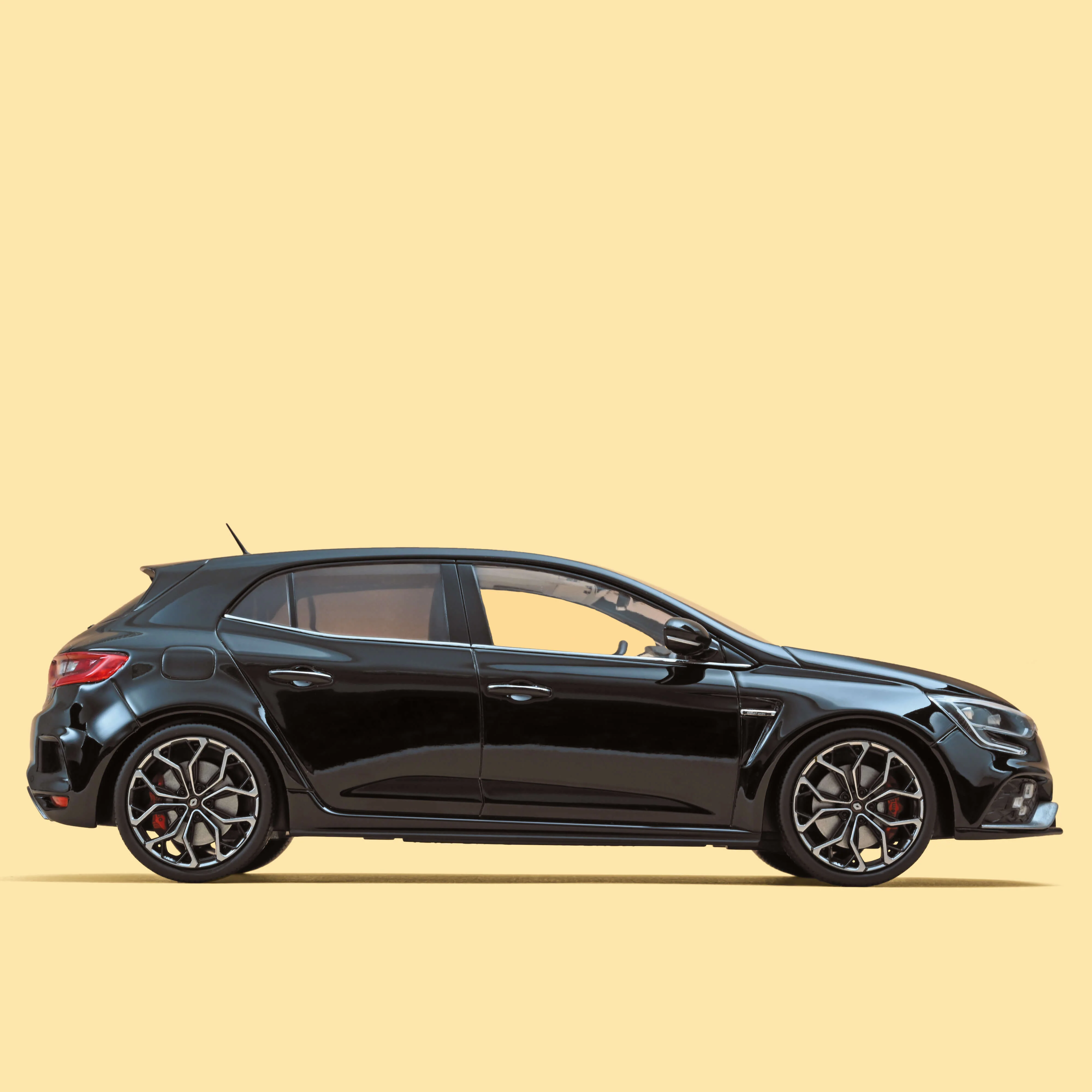 Renault Mégane R.S. 2017 Noir 1/18 - Image 3