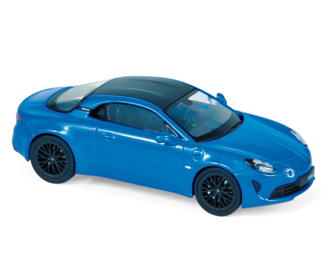 Alpine A110S 2019 Bleu Alpin et toit en carbone 1/43