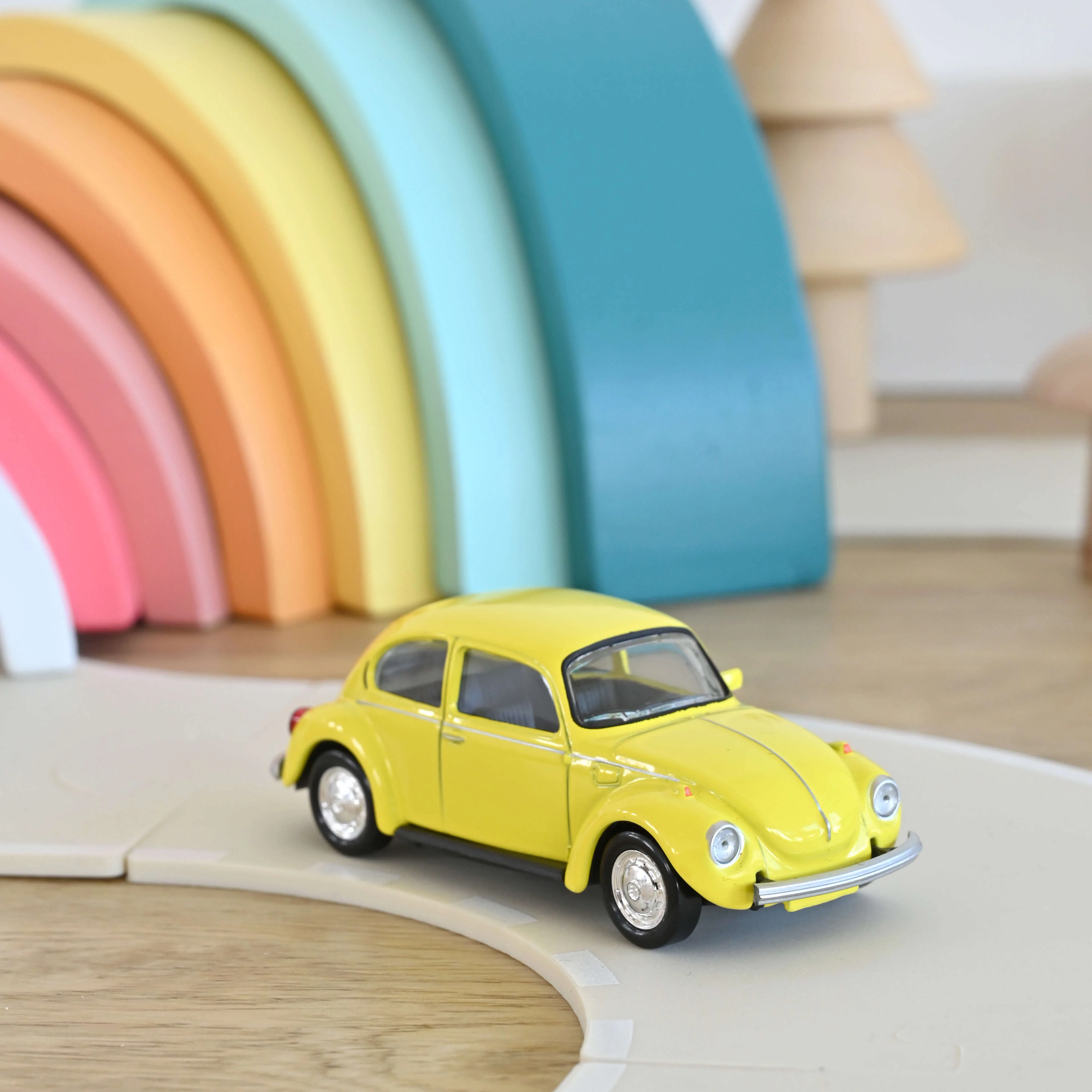 VW Beetle 1303 1973 Saturn Jaune Jet-car 1/43