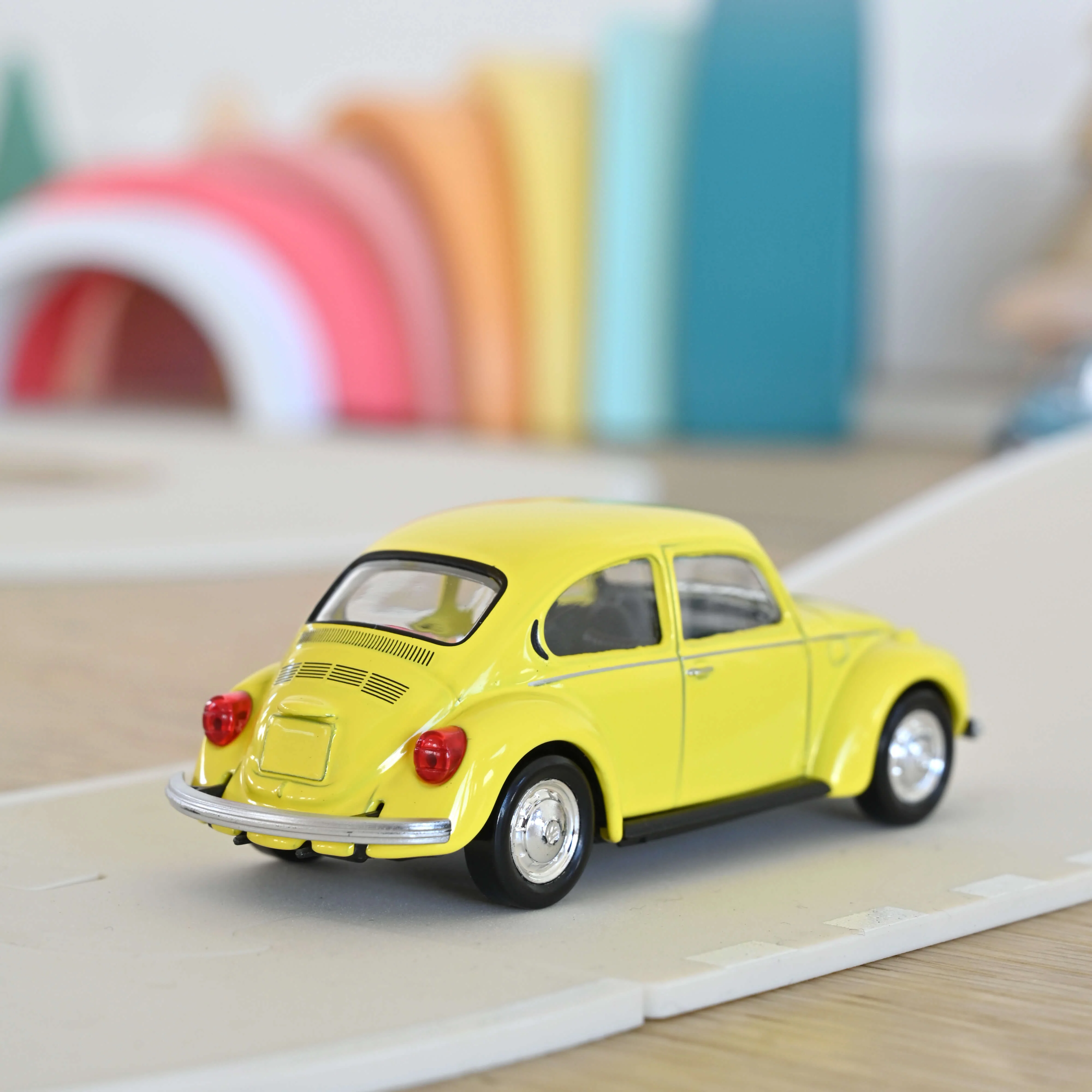 VW Beetle 1303 1973 Saturn Jaune Jet-car 1/43 - Image 2