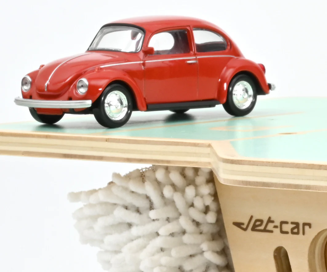 VW Coccinelle 1303 1973 Rouge Kasan Jet-car 1/43 - Image 3