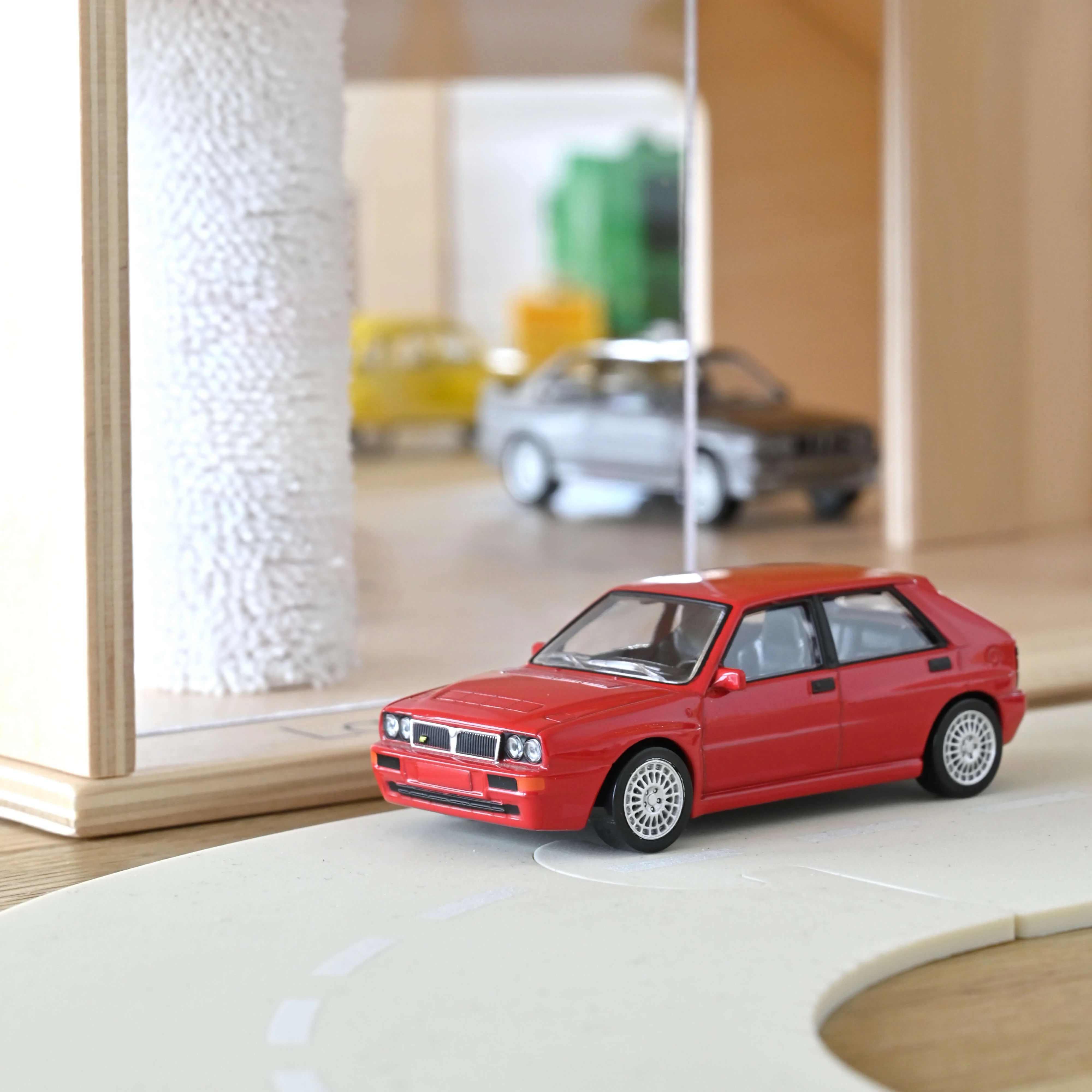Lancia Delta Evo 2 1993 Rouge Jet-car 1/43 - Image 2