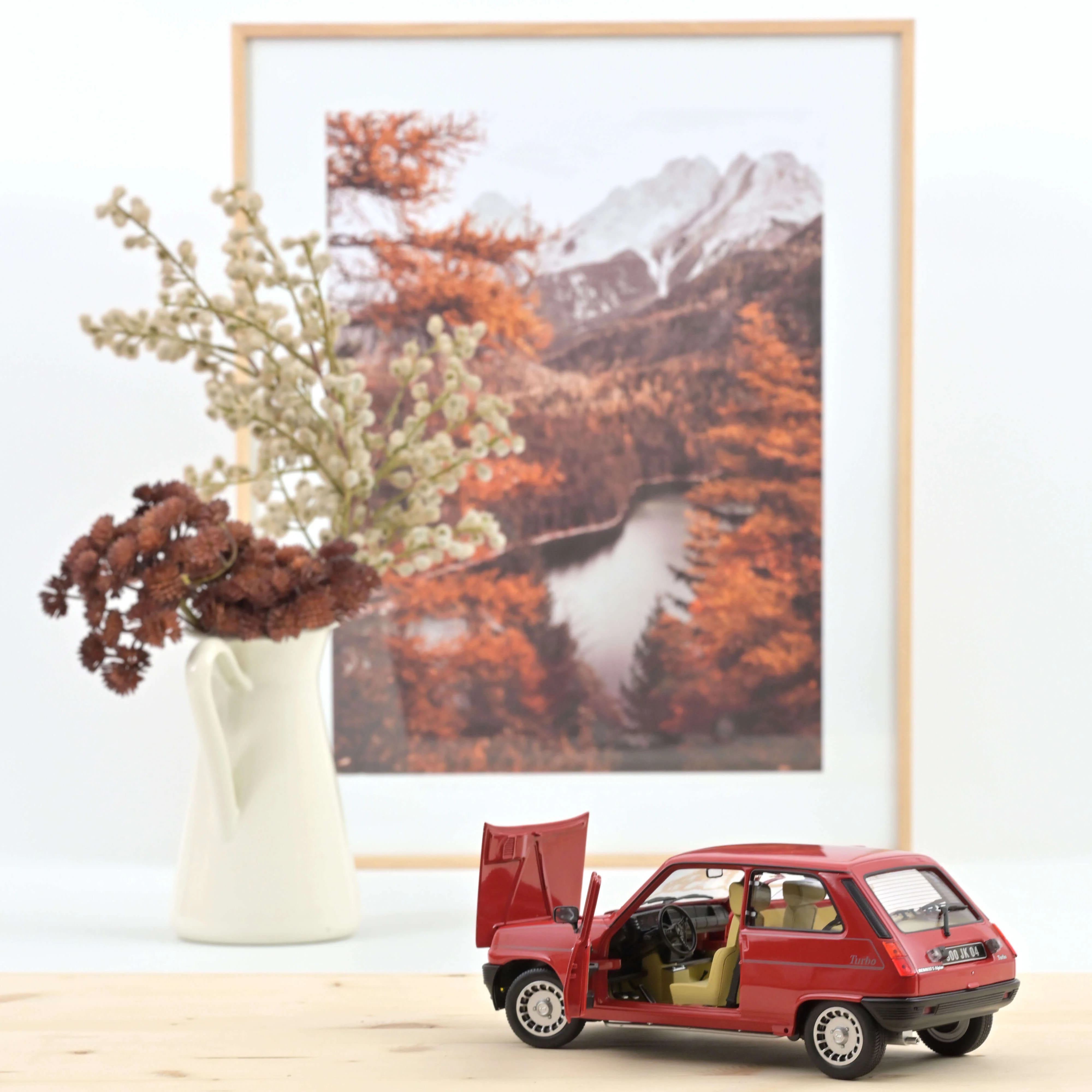 Renault 5 Alpine Turbo 1983 Rouge 1/18 - Image 2