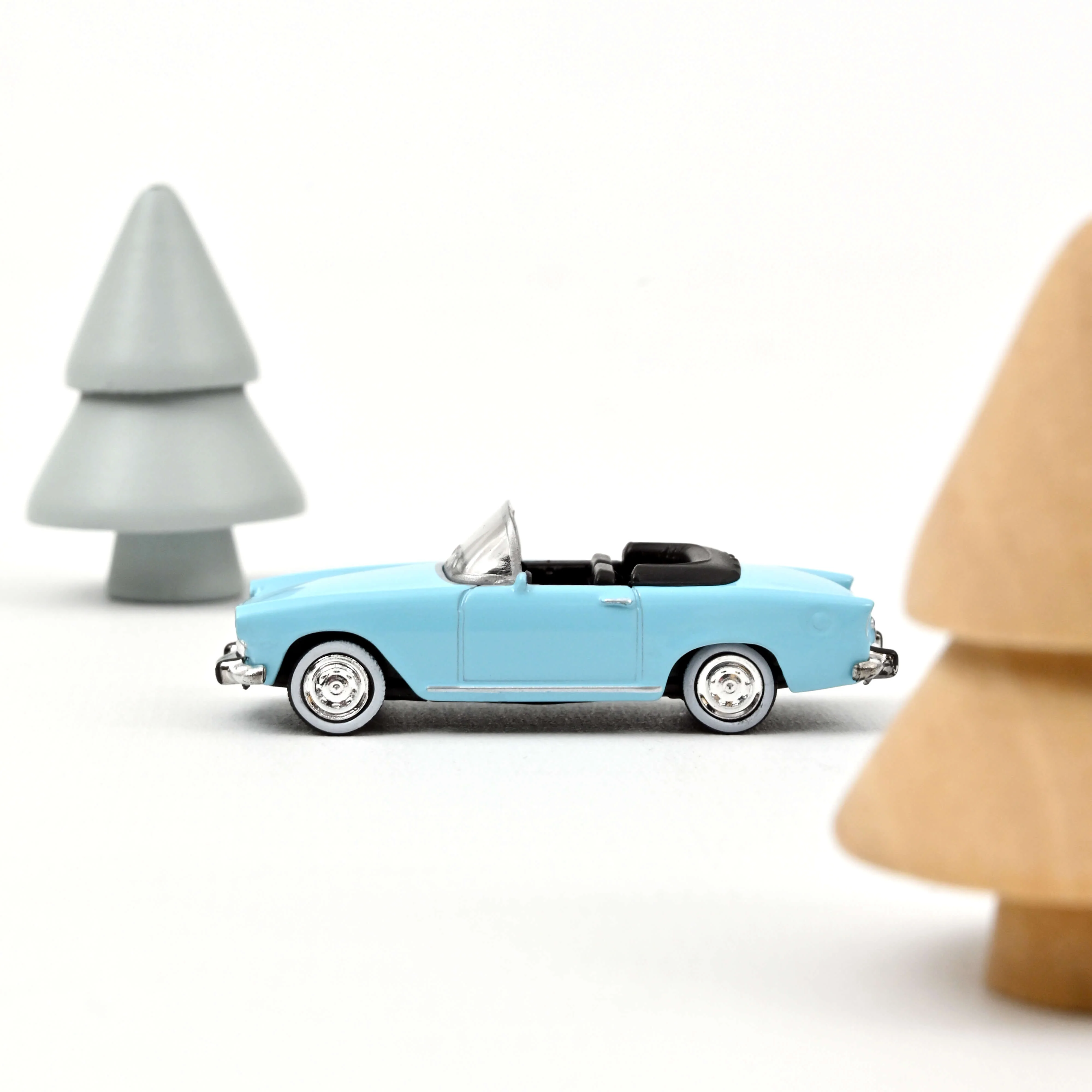 Simca Aronde P60 Océane 1960 Capri Sky Blue 1/87
