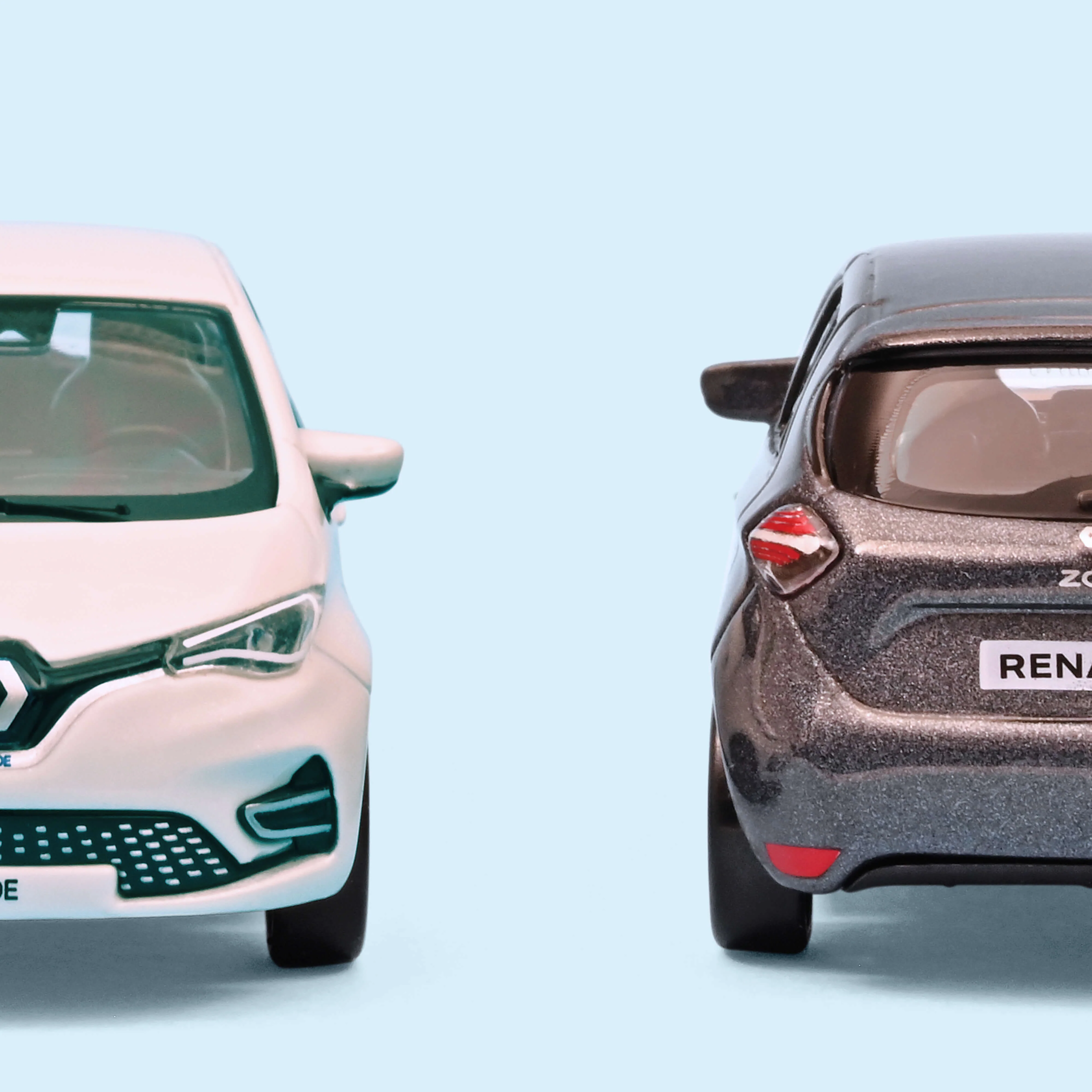Renault Zoé ZE50 2020 Blanc Perle 1/43 - Image 2