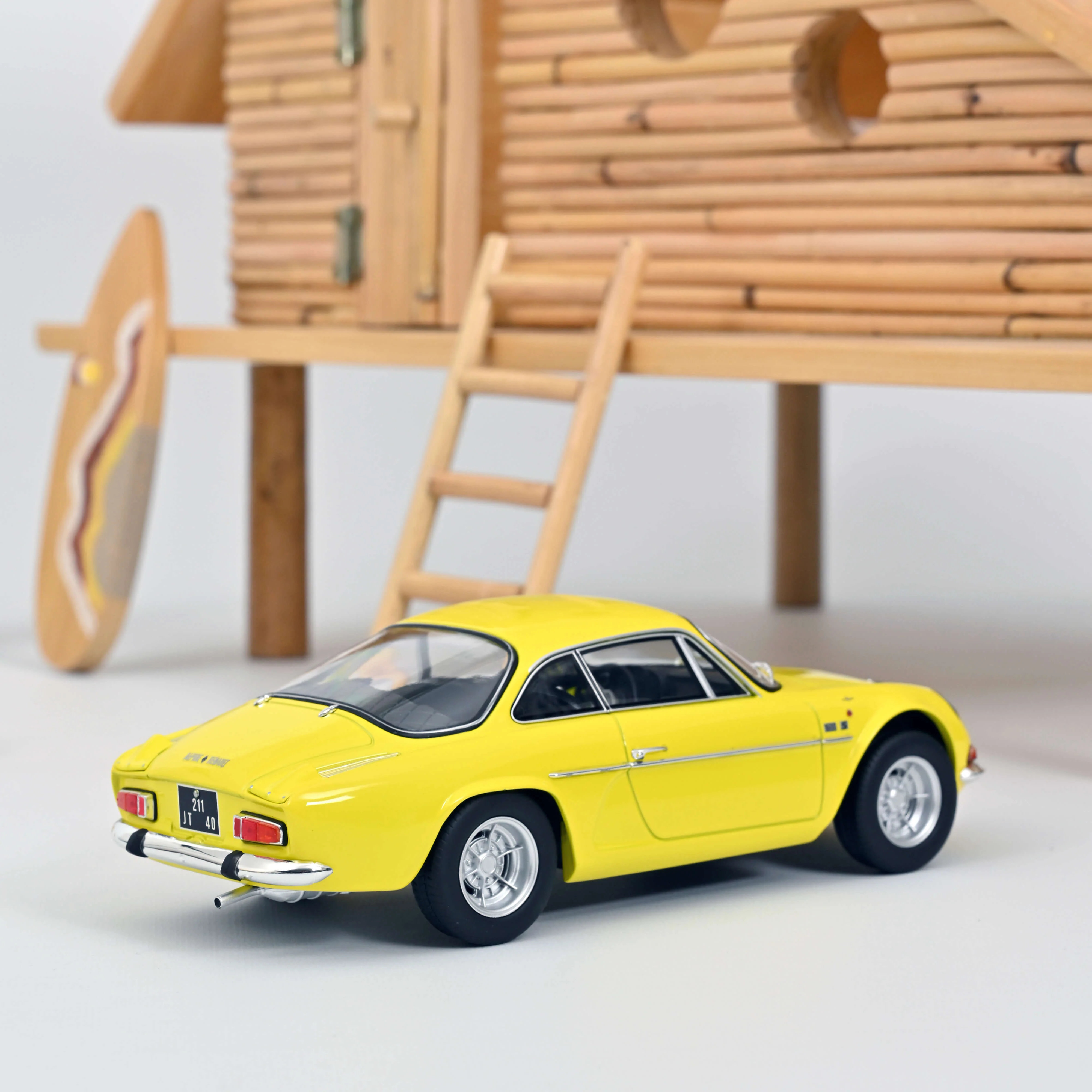 Alpine A110 1600S 1971 Jaune 1/18 - Image 2