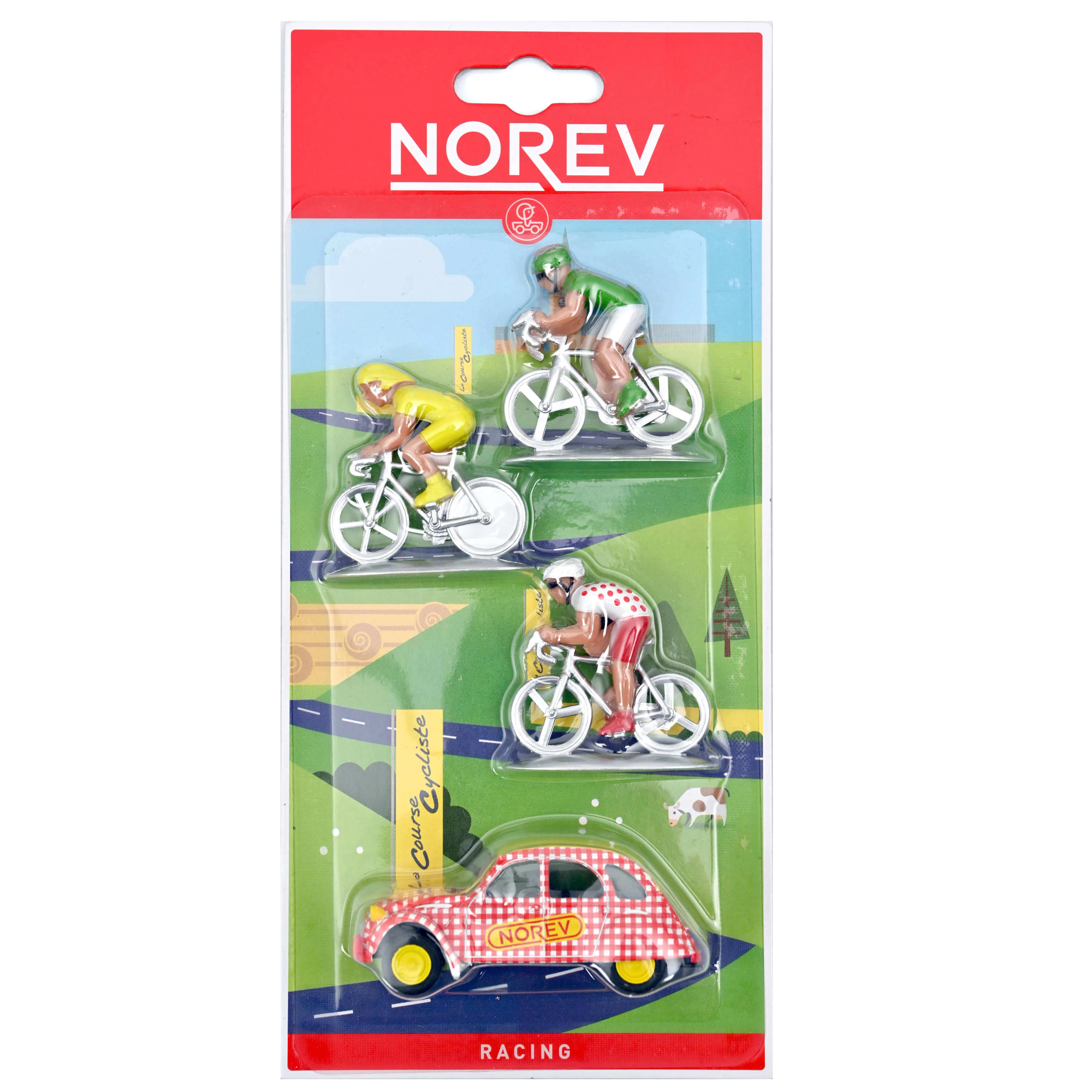 Citroën 2CV et 3 cyclistes 1/54 - Image 3