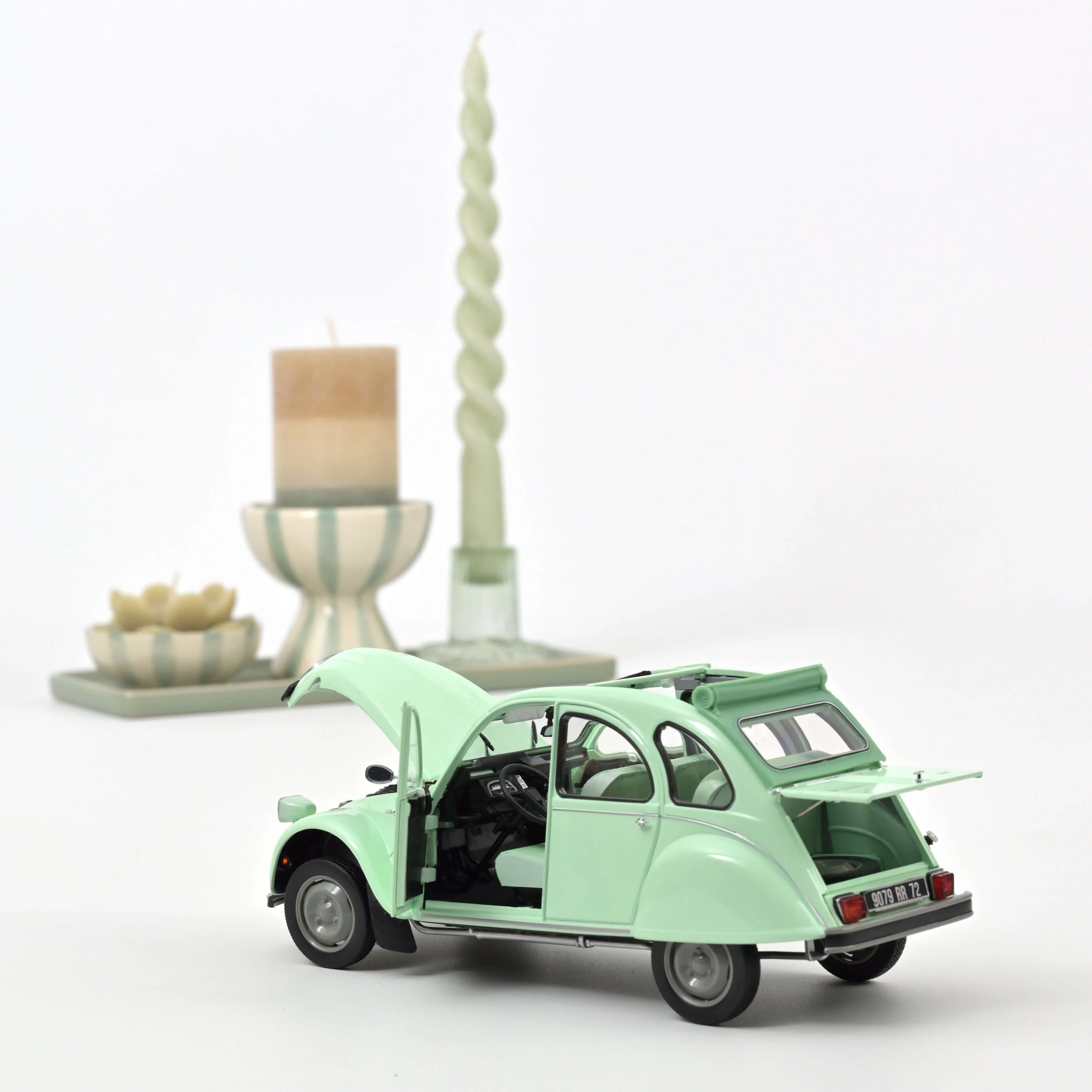 Citroën 2CV 6 Club 1982 Vert Jade 1/18 - Image 3