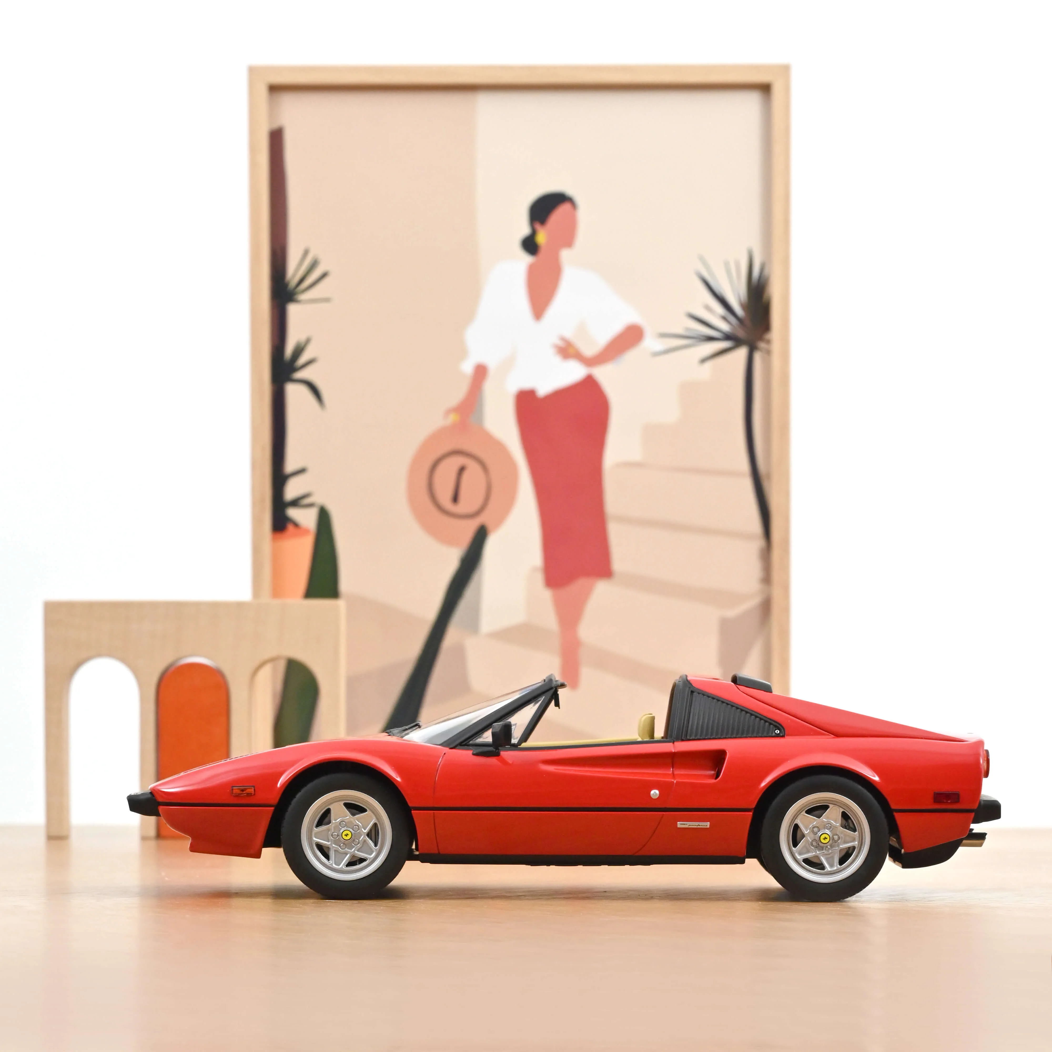 Ferrari 308 GTS 1982 Rouge 1/18 - Image 4