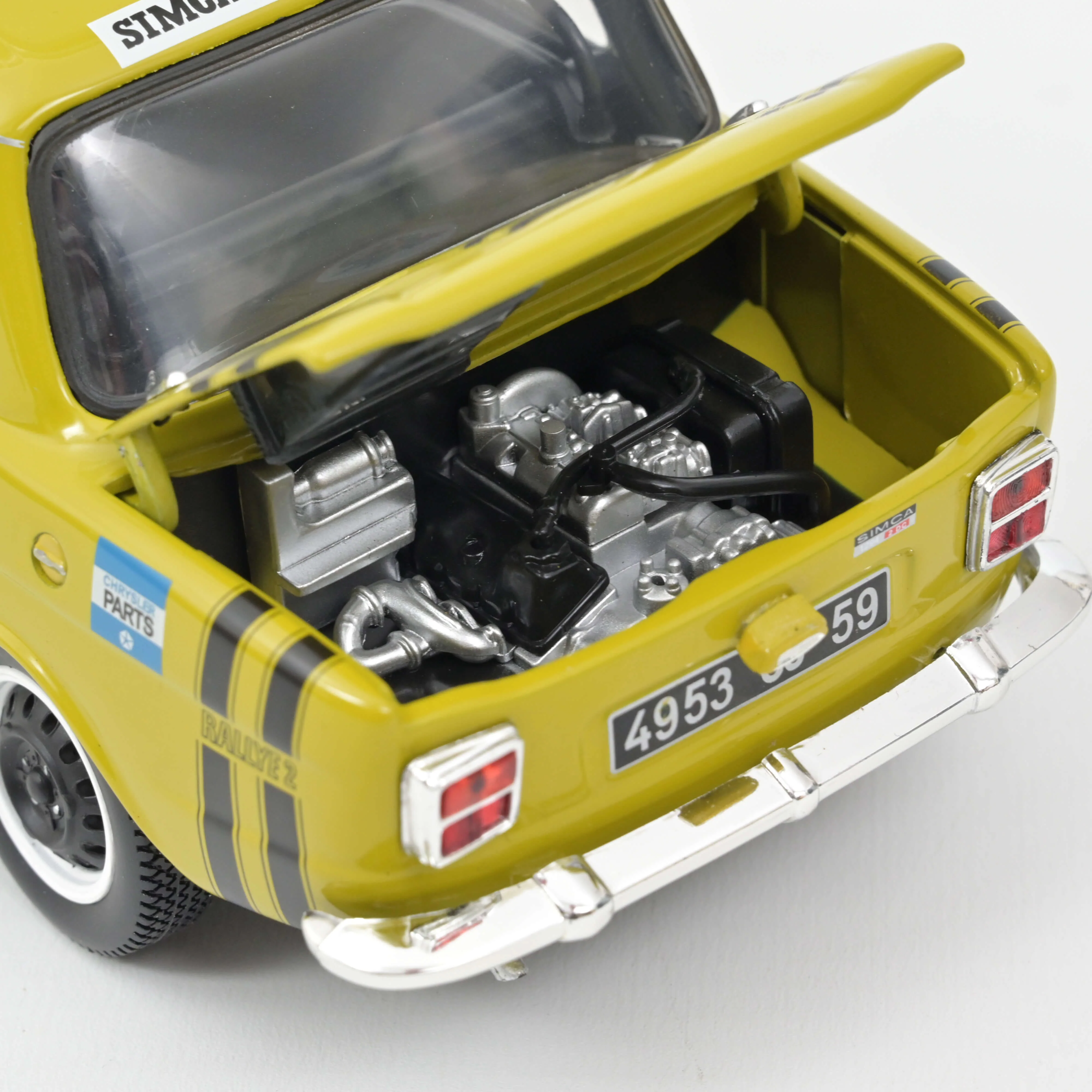 Simca 1000 Rallye 2 SRT 1973 58 Vert Acide 1/18 - Image 3