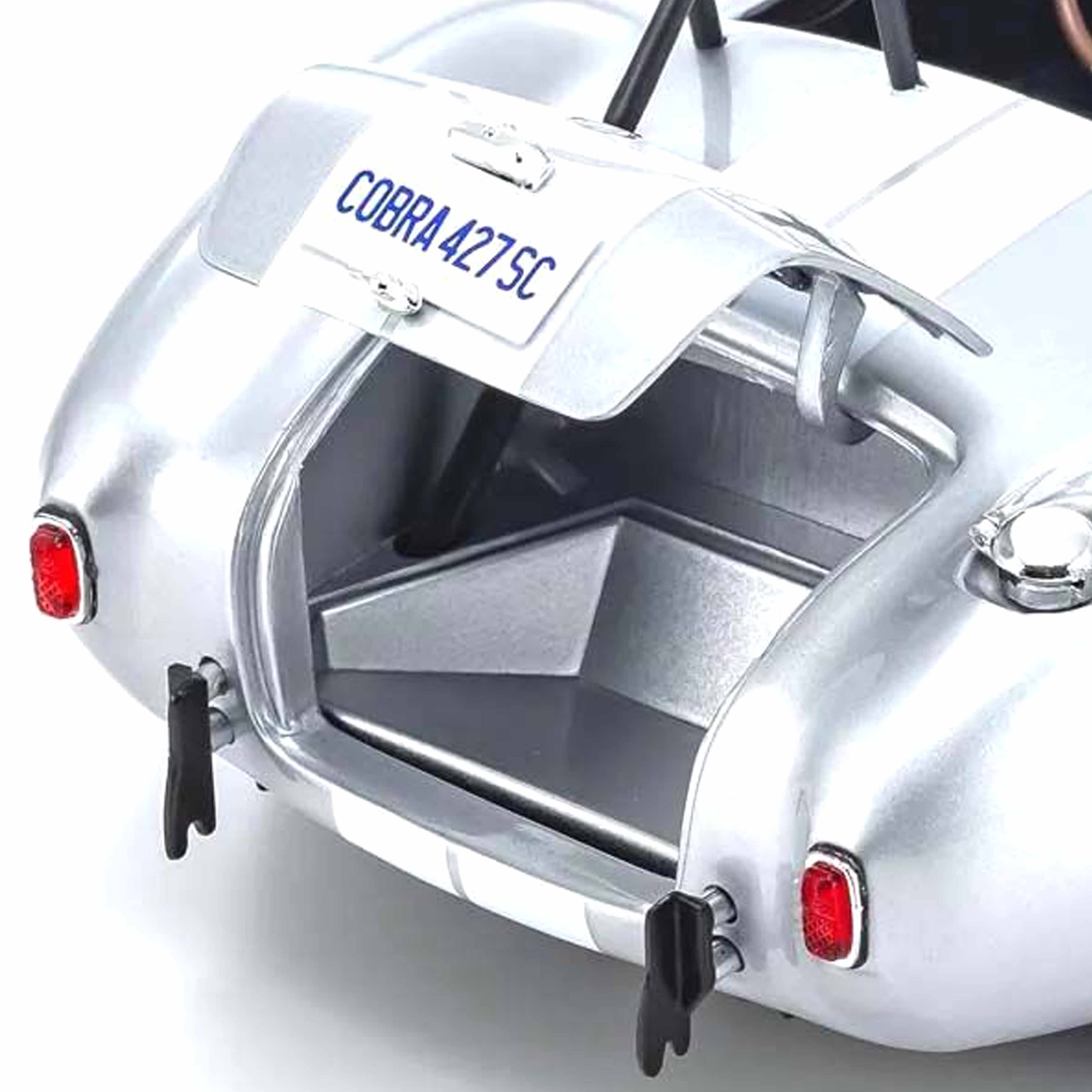 Shelby Cobra 427 S/C Argent/Blanc 1/18 - Image 6