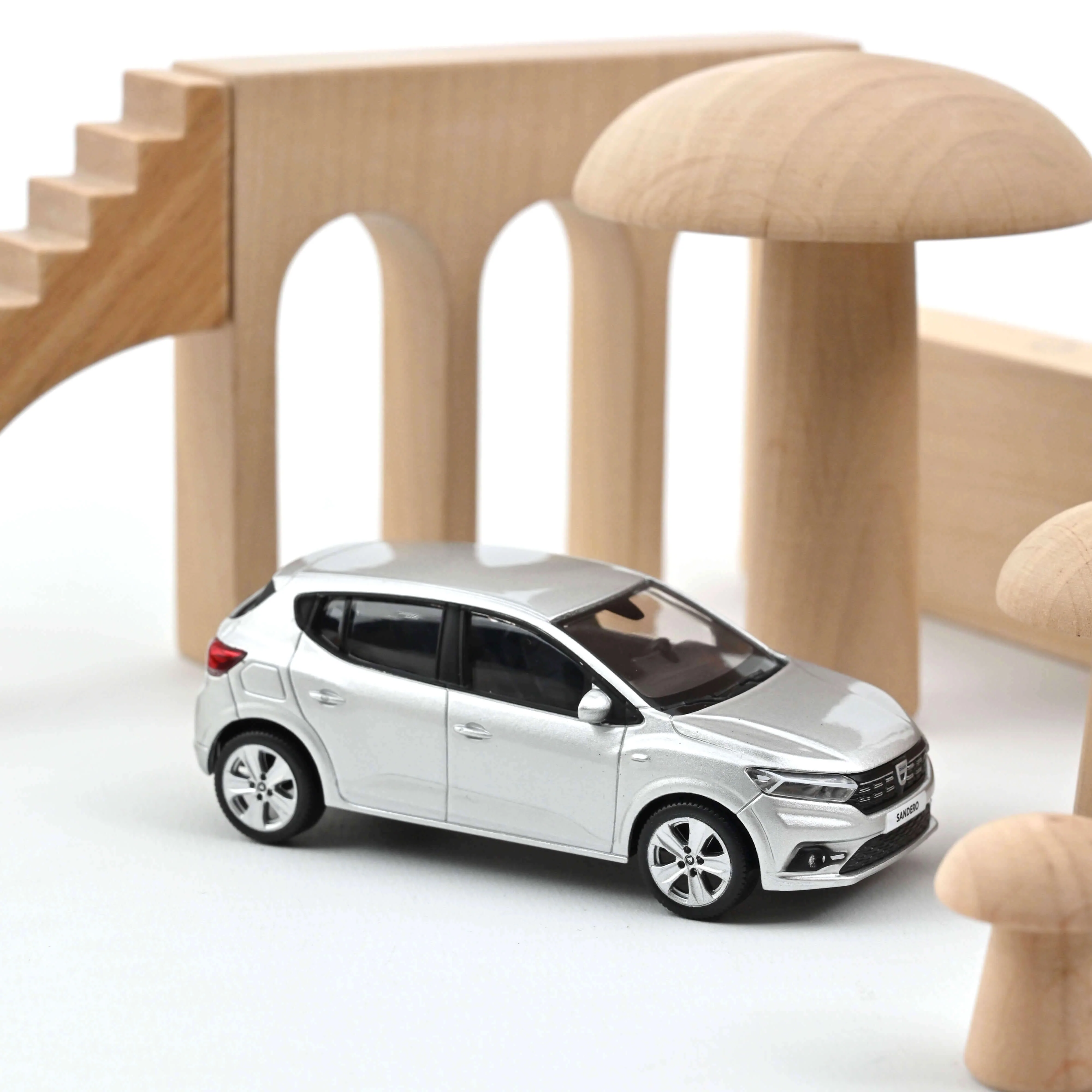 Dacia Sandero 2021 Gris Highland 1/43