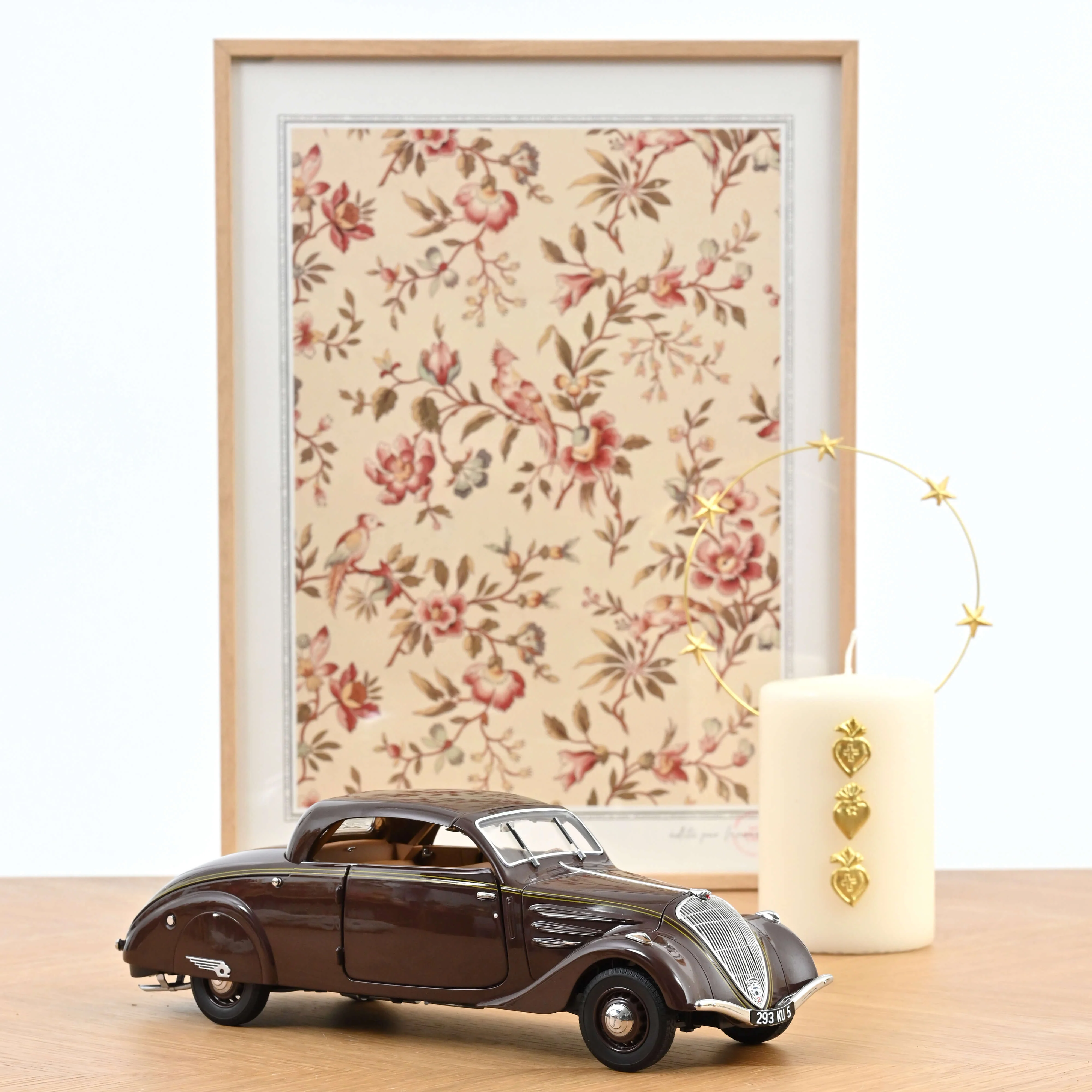 Peugeot 402 Eclipse 1937 Chocolat 1/18 - Image 3