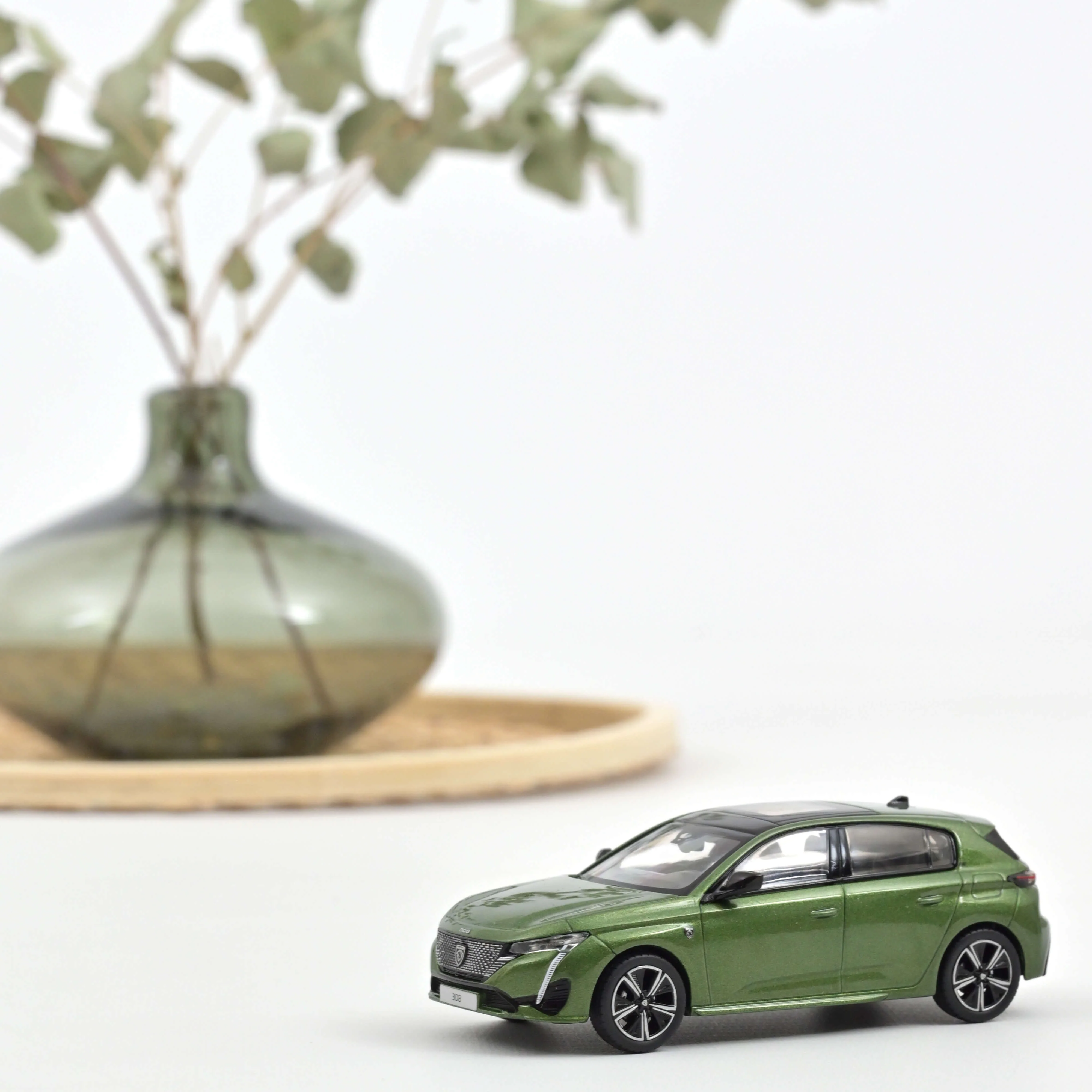 Peugeot 308 GT 2021 Vert Olivine 1/43