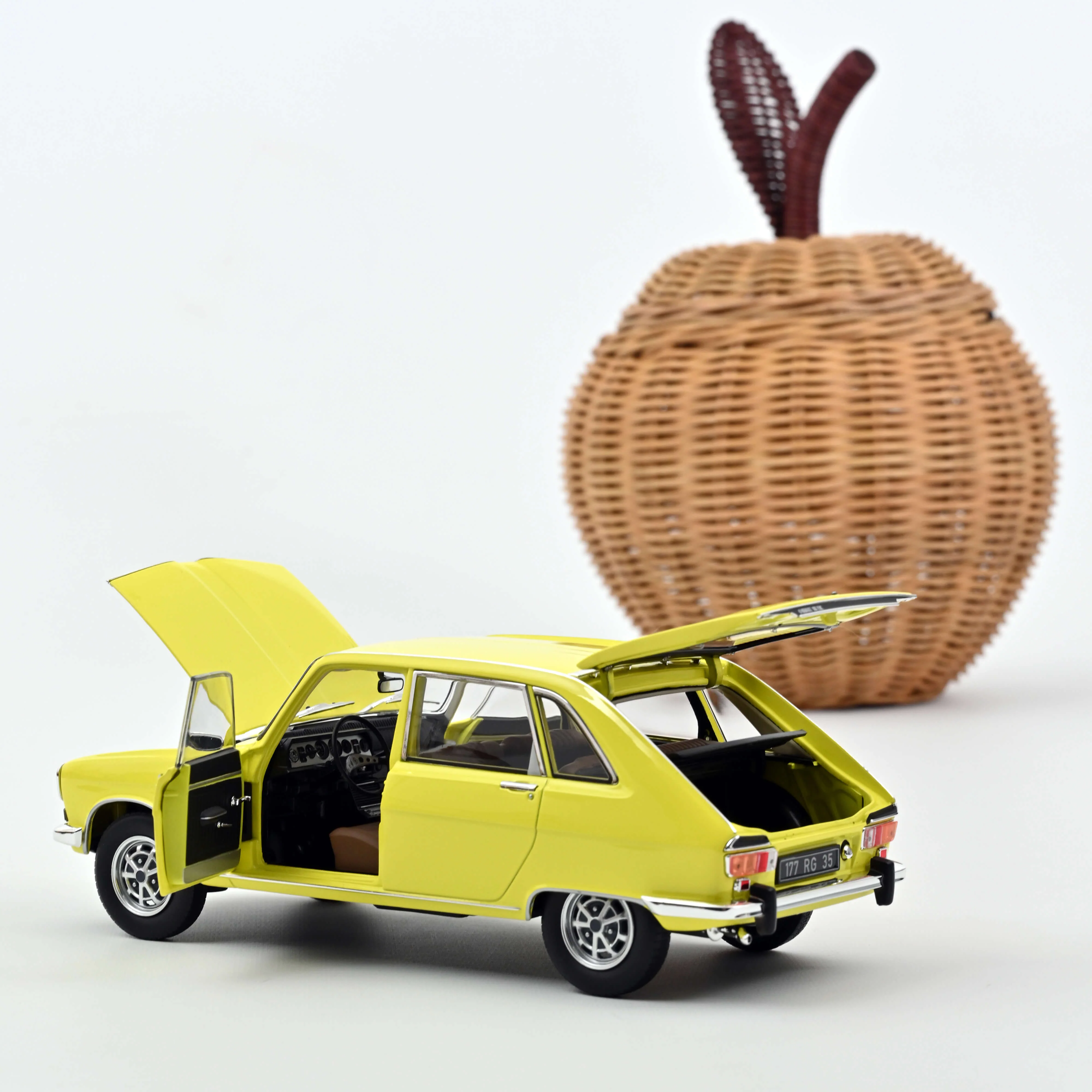Renault 16 TX 1975 Jaune 1/18 - 200pcs - Image 2