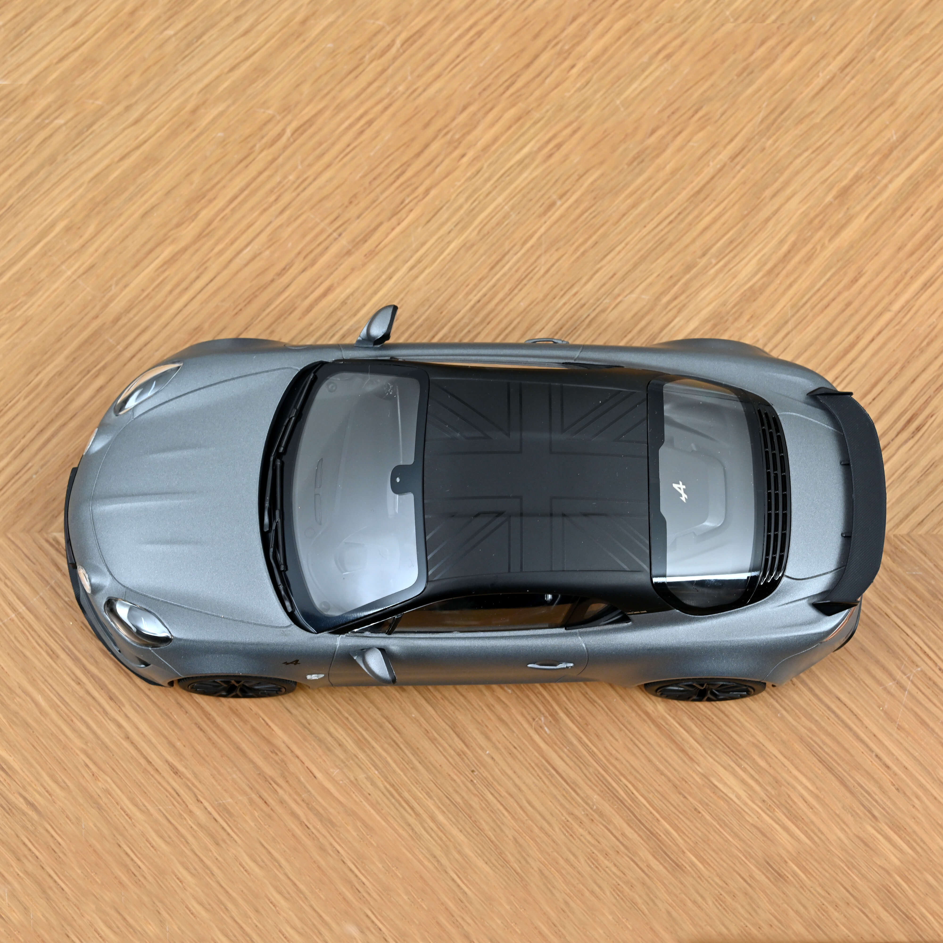 Alpine A110 S Enstone Edition 2023 Gris Tonnerre Mat 1:18 - 110pcs - Image 3