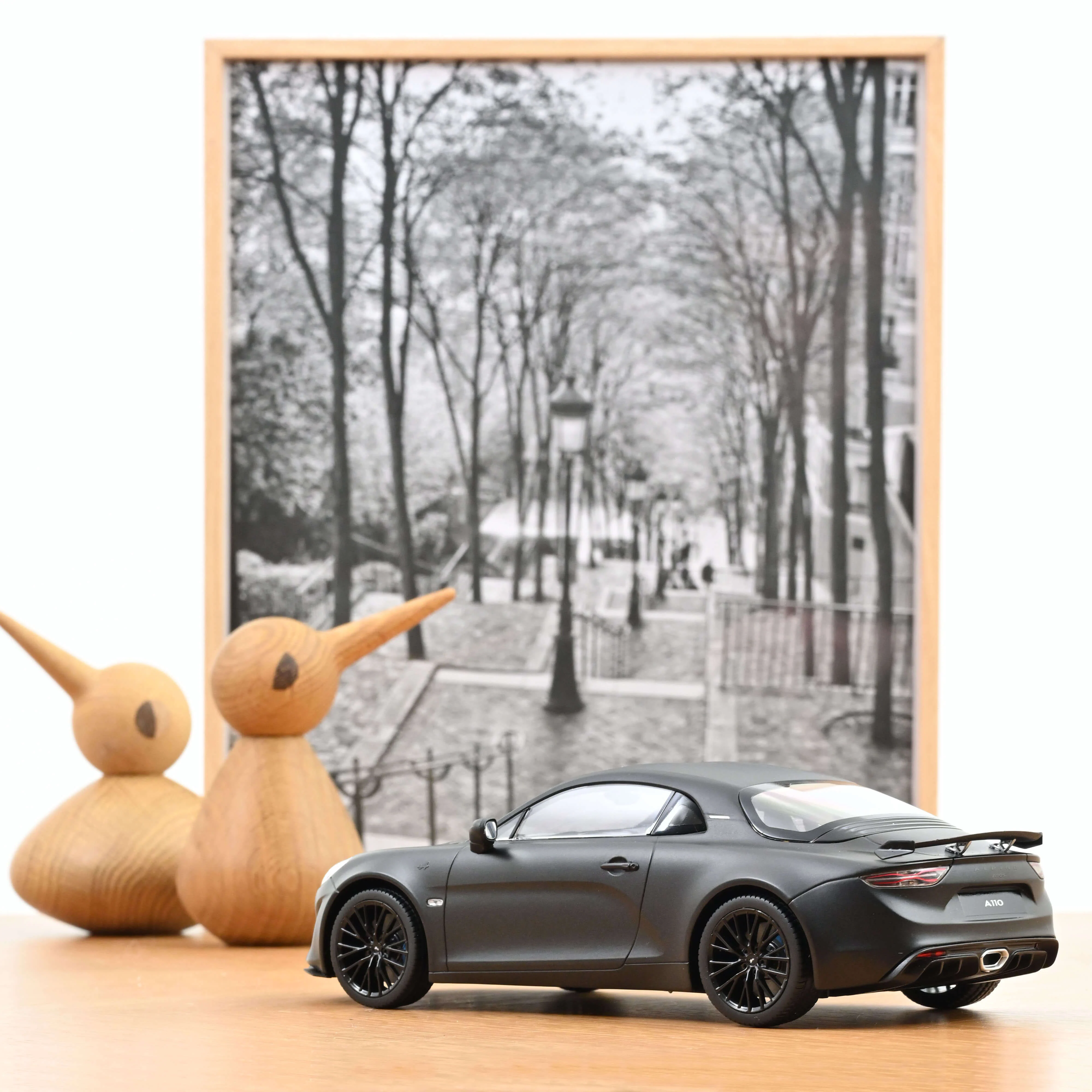 Alpine A110 S Kit Aéro 2025 Noir Carbone Mat 1/18 - 110pcs - Image 2