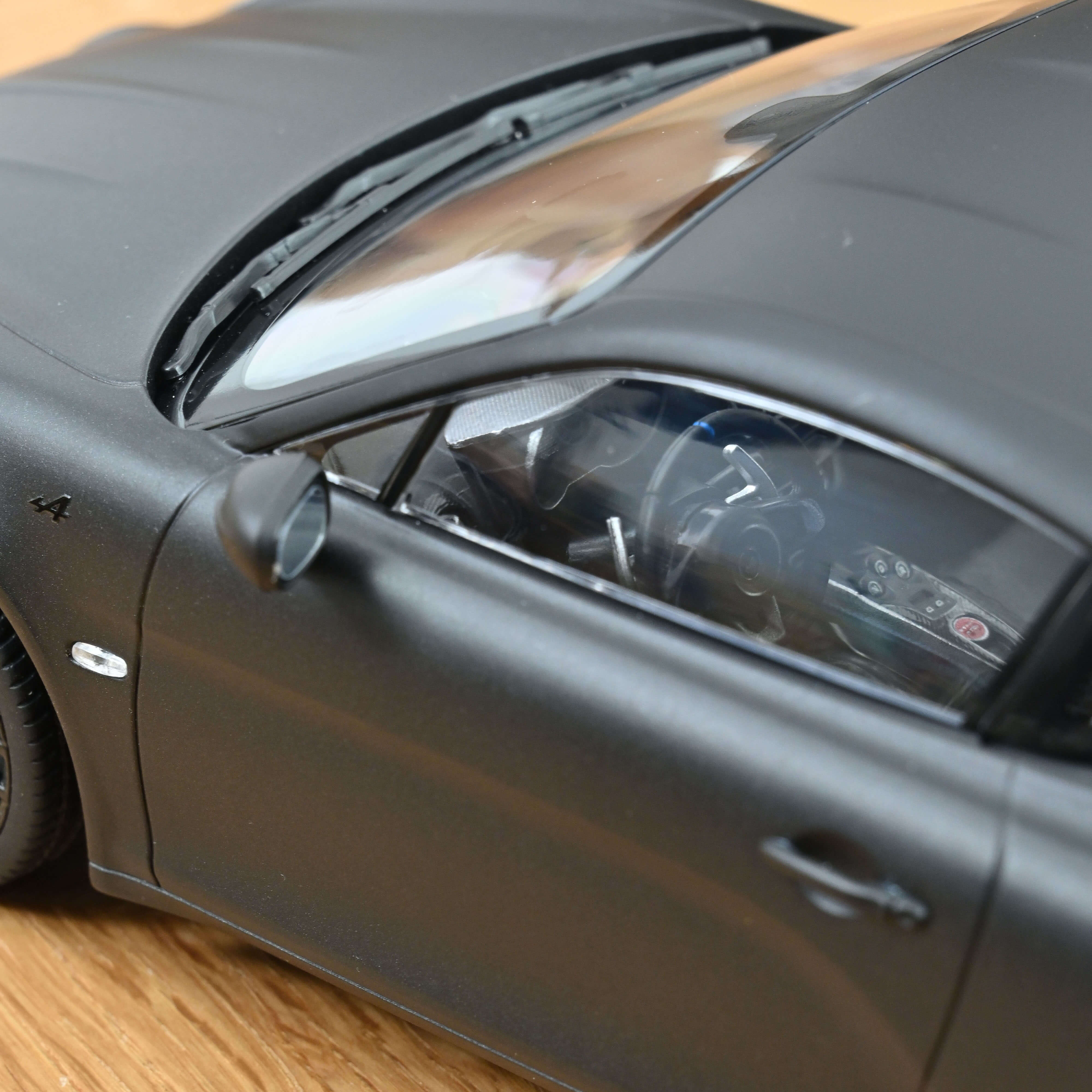 Alpine A110 S Kit Aéro 2025 Noir Carbone Mat 1/18 - 110pcs - Image 4