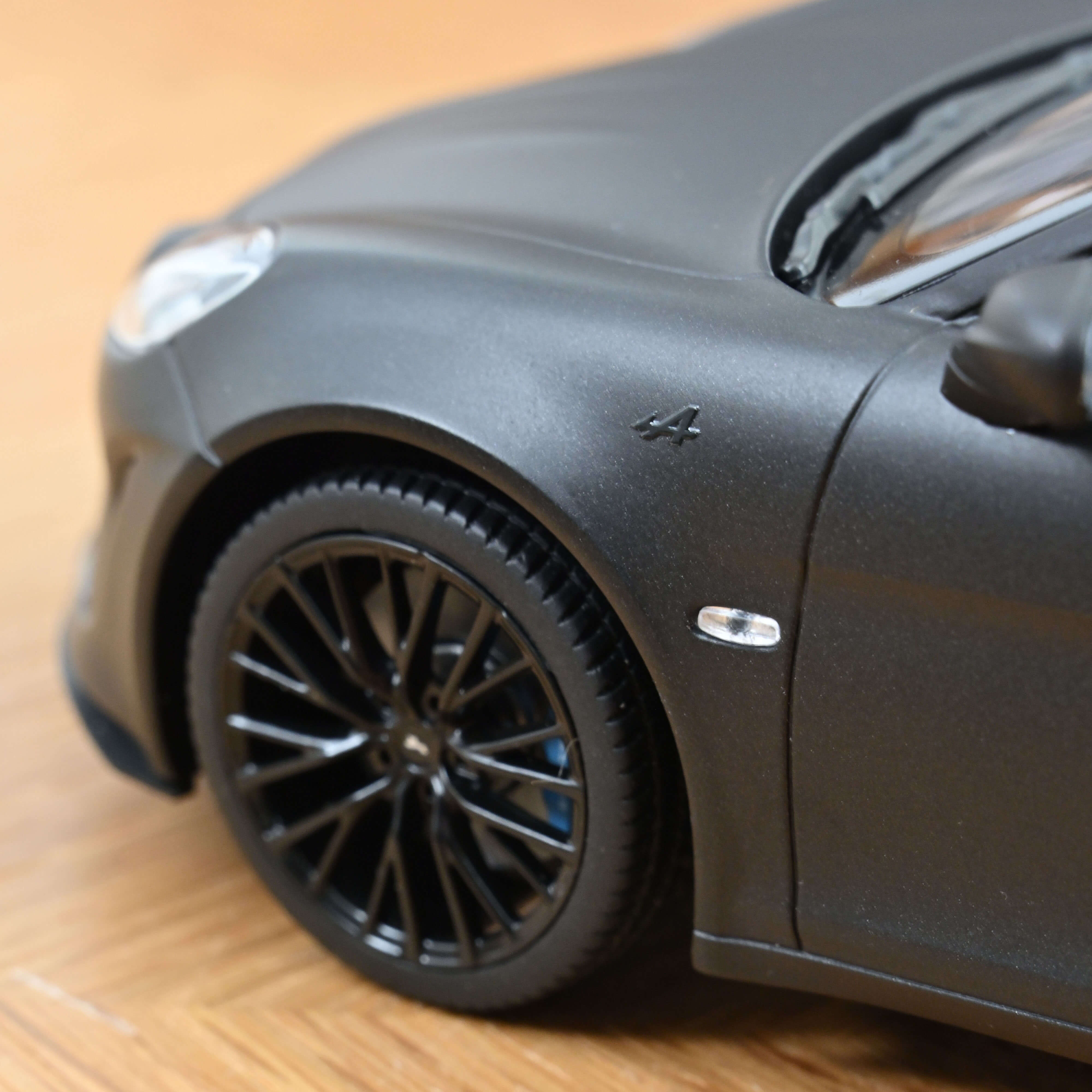 Alpine A110 S Kit Aéro 2025 Noir Carbone Mat 1/18 - 110pcs - Image 5
