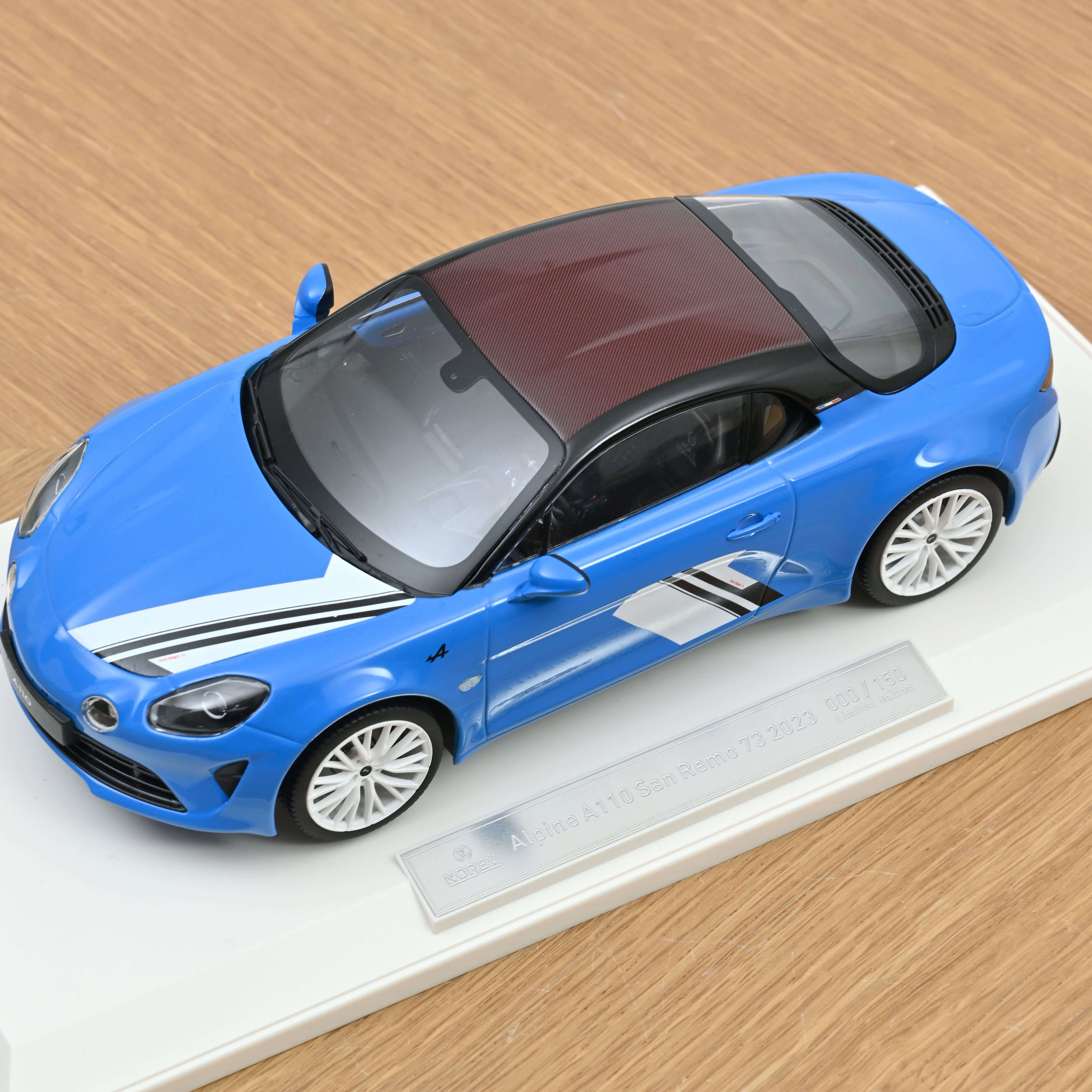 Alpine A110 San Remo 73 2023 1/18 - 150pcs - Image 3