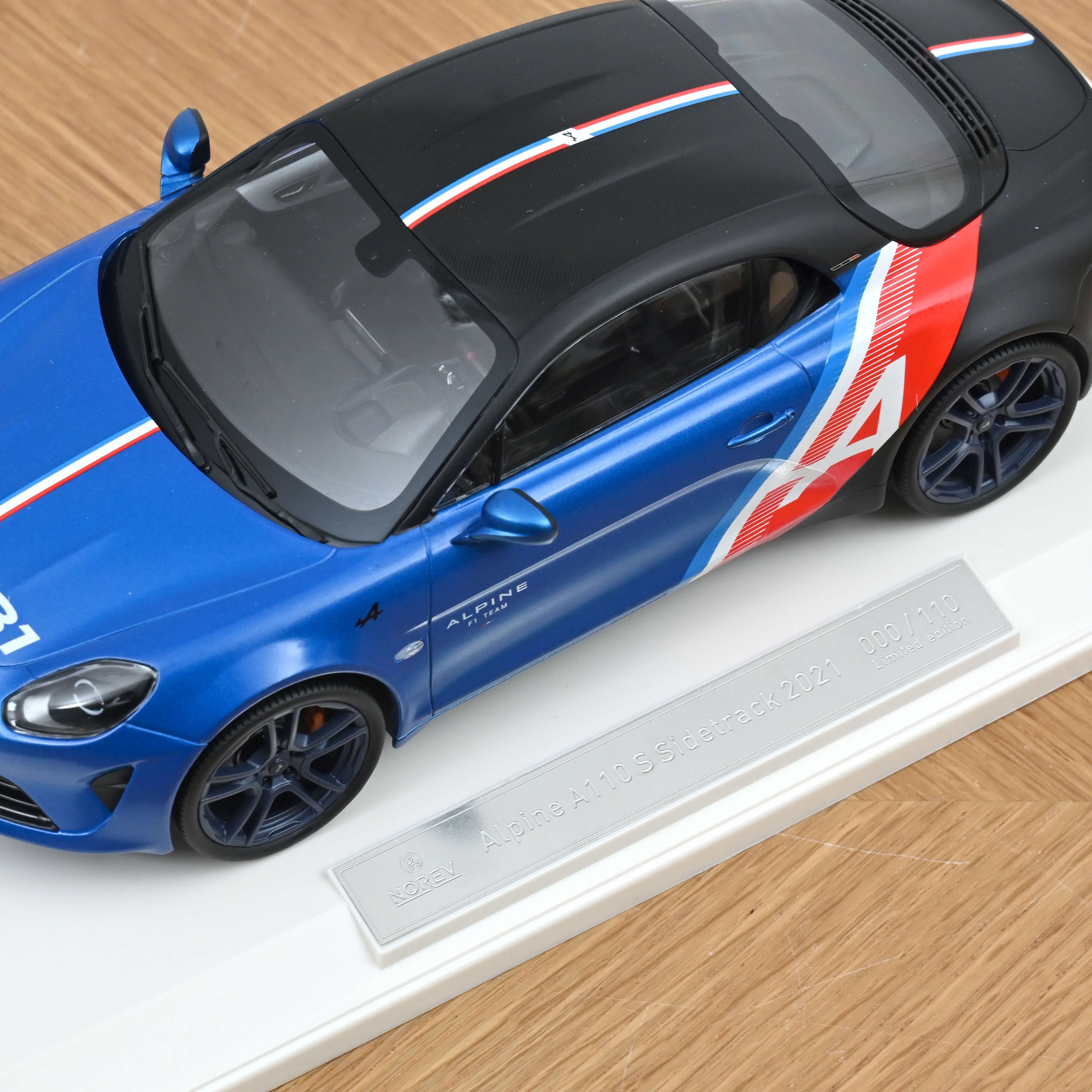 Alpine A110S Trackside 2021 N°31 1/18 - 110pcs - Image 3