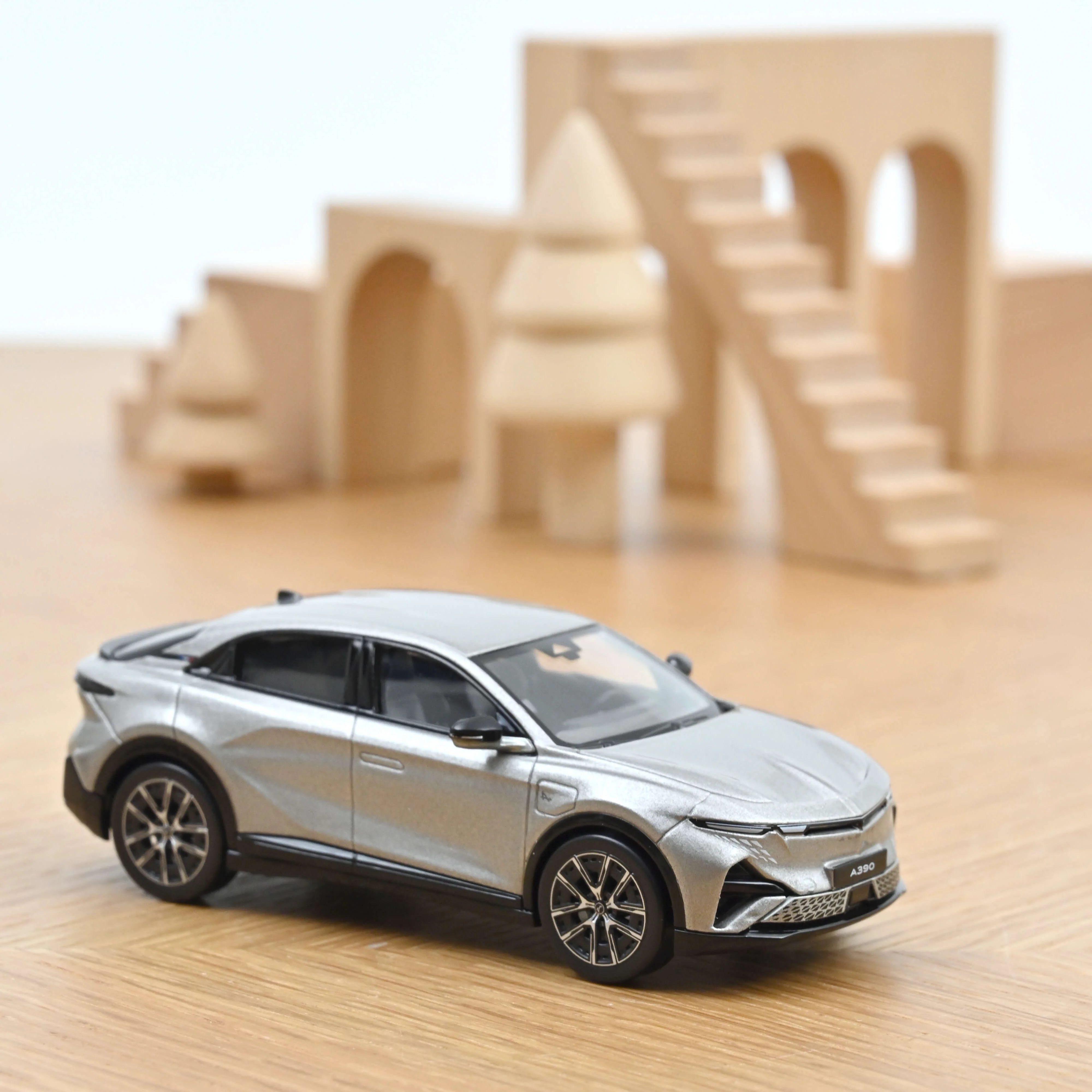 Alpine A390 GT 2026 Argent Mercure 1/43