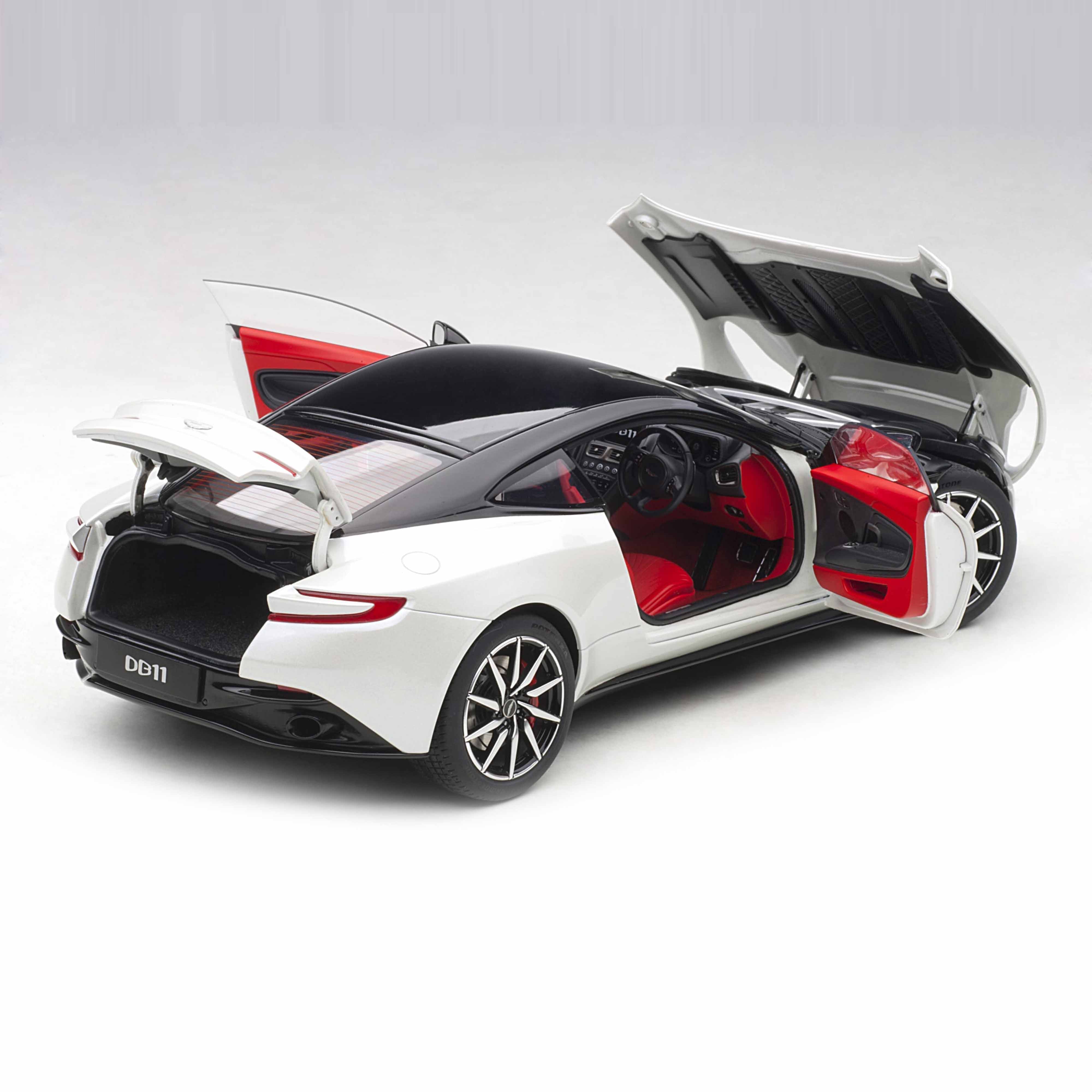 Aston Martin DB11 Givre du matin Blanc 1/18 - Image 11