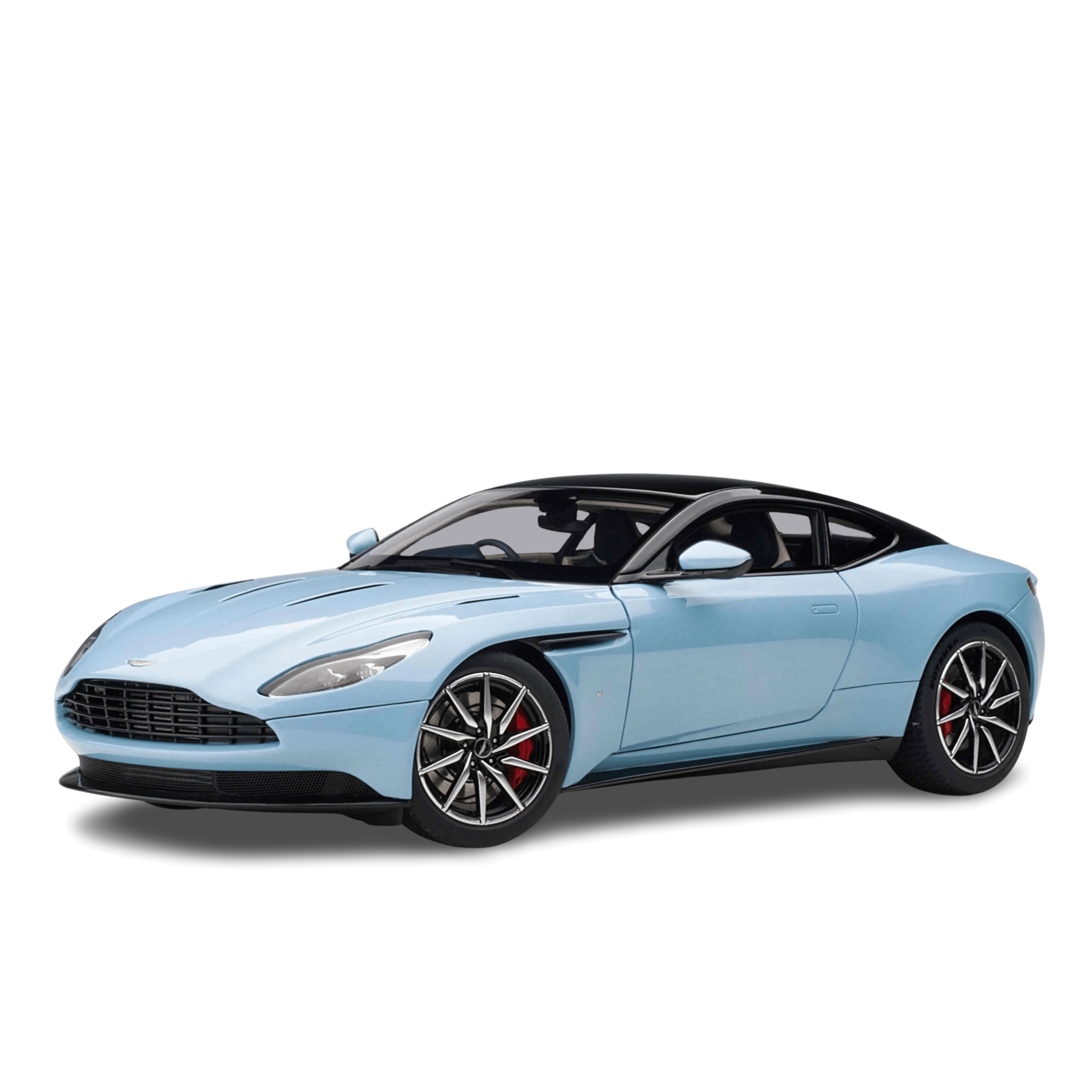 Aston Martin DB11 Rosted Glass Blue 1:18