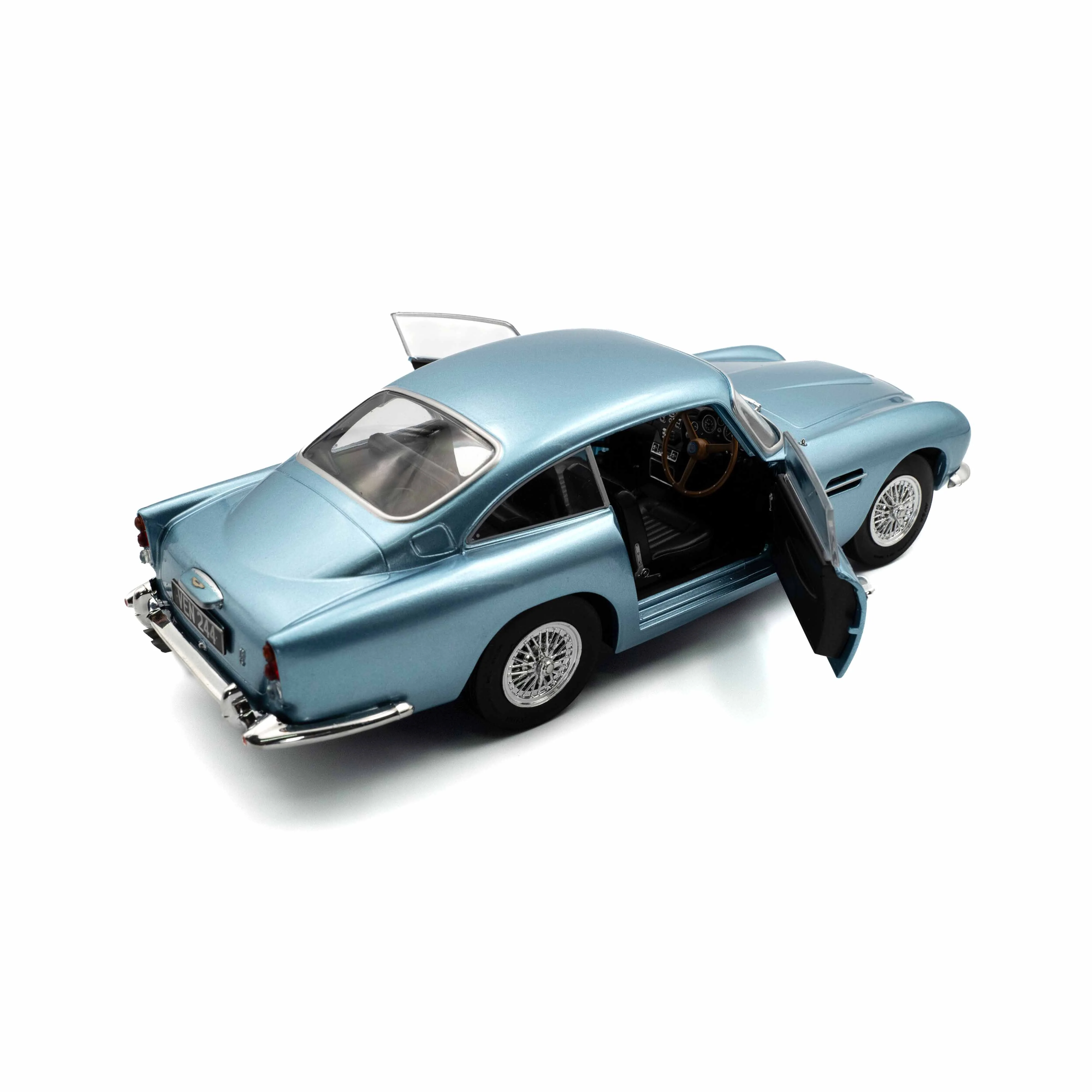 Aston Martin DB5 Bleu Clair Metallisé 1964 1/18 - Image 8