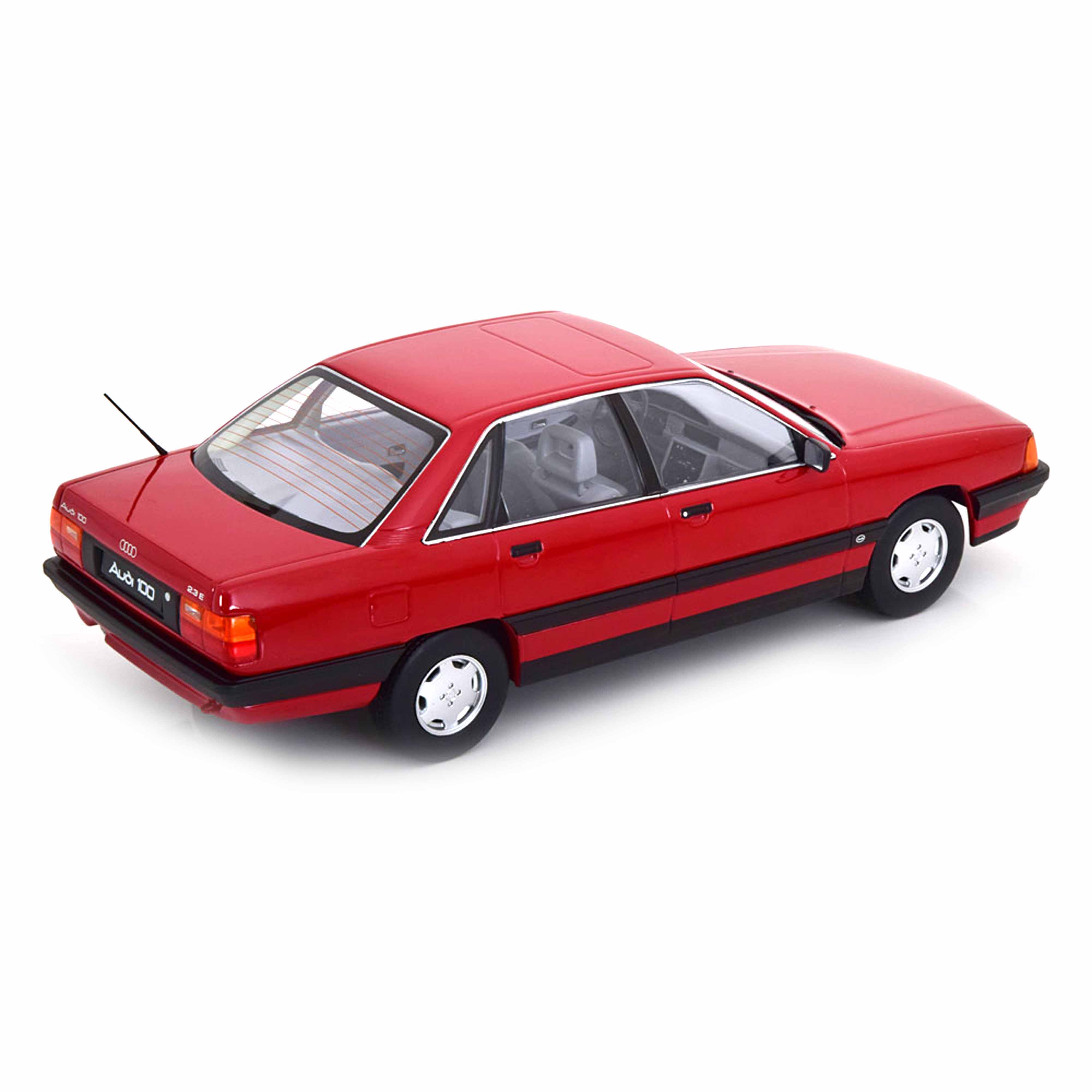 Audi 100 C3 1989 Rouge 1/18 - Image 2