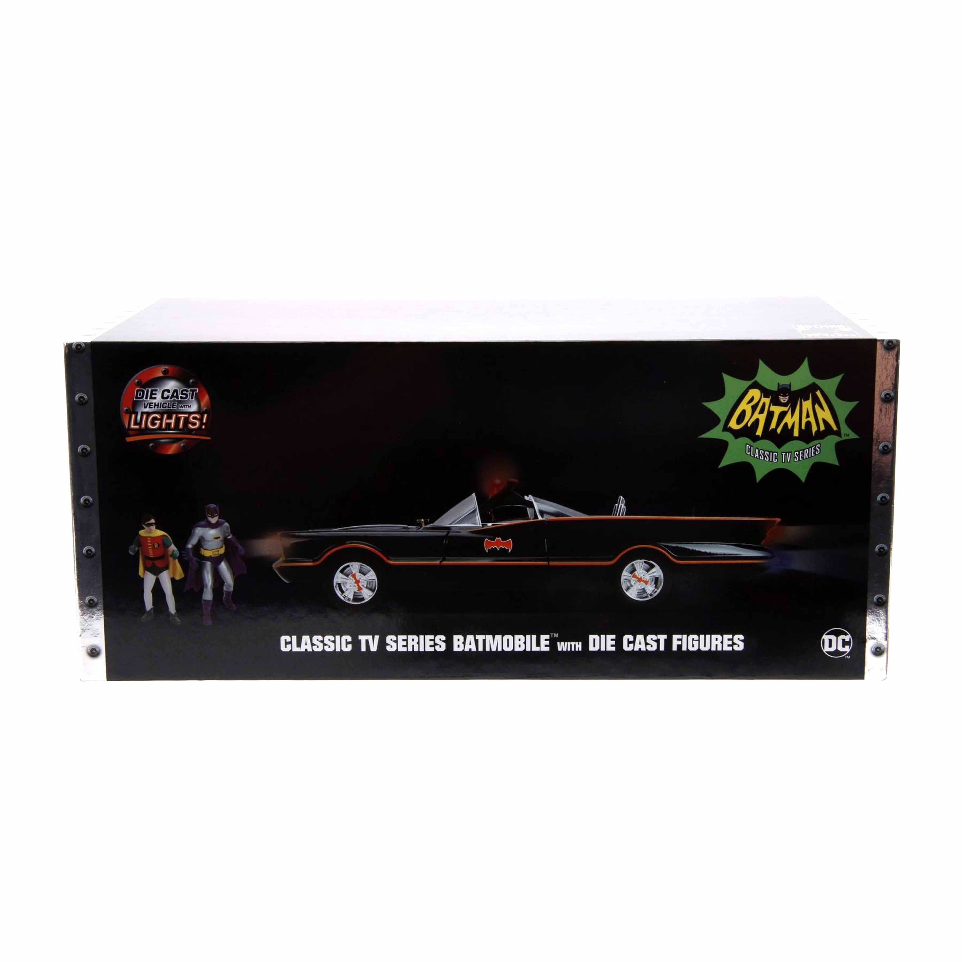 Batmobile avec figurines Noir DC Comics 1966 1/18 - Image 9